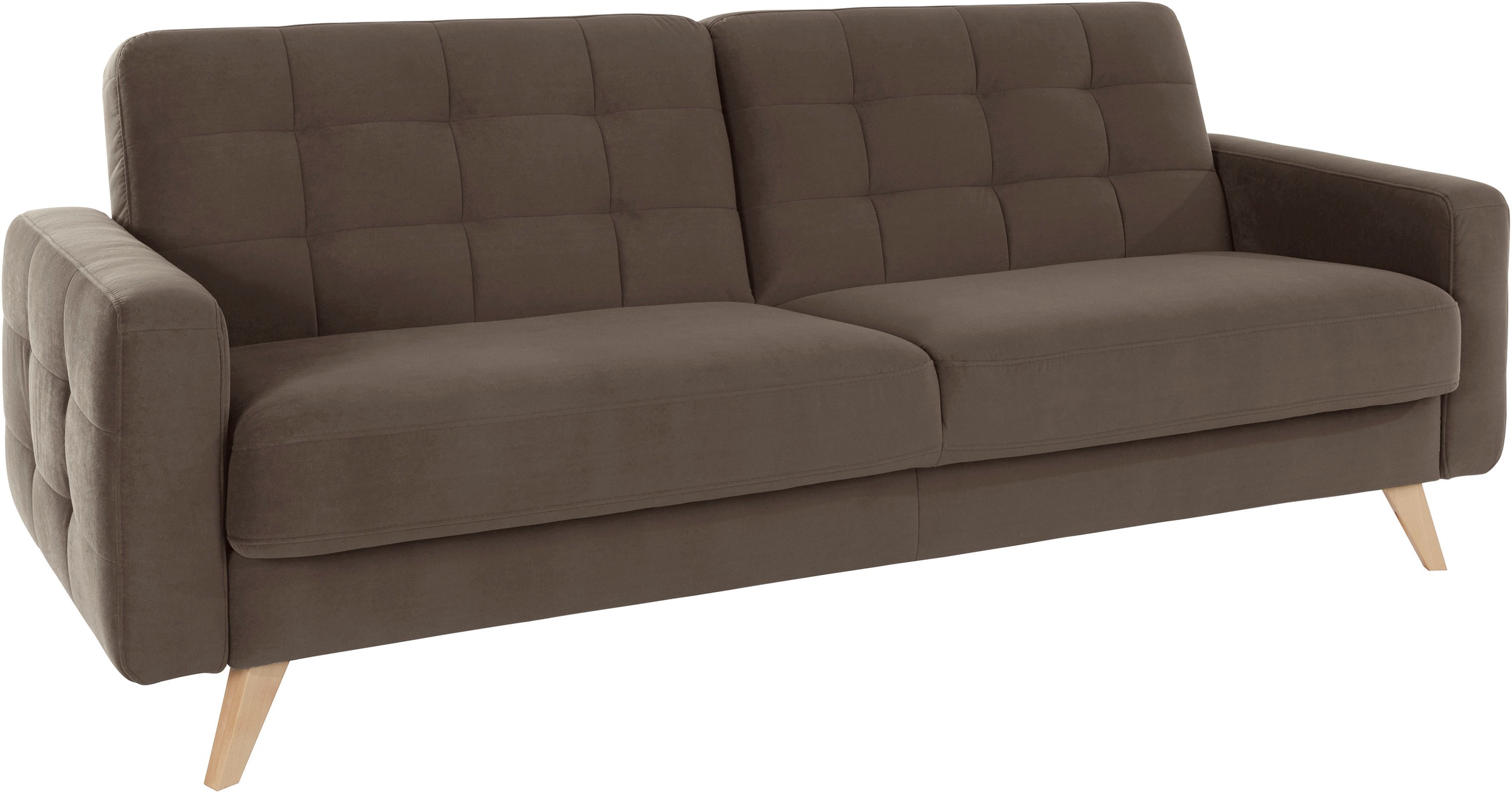 exxpo - sofa fashion 3-Sitzer »Nappa, kompakt, bequem, zeitloses Design, Br günstig online kaufen