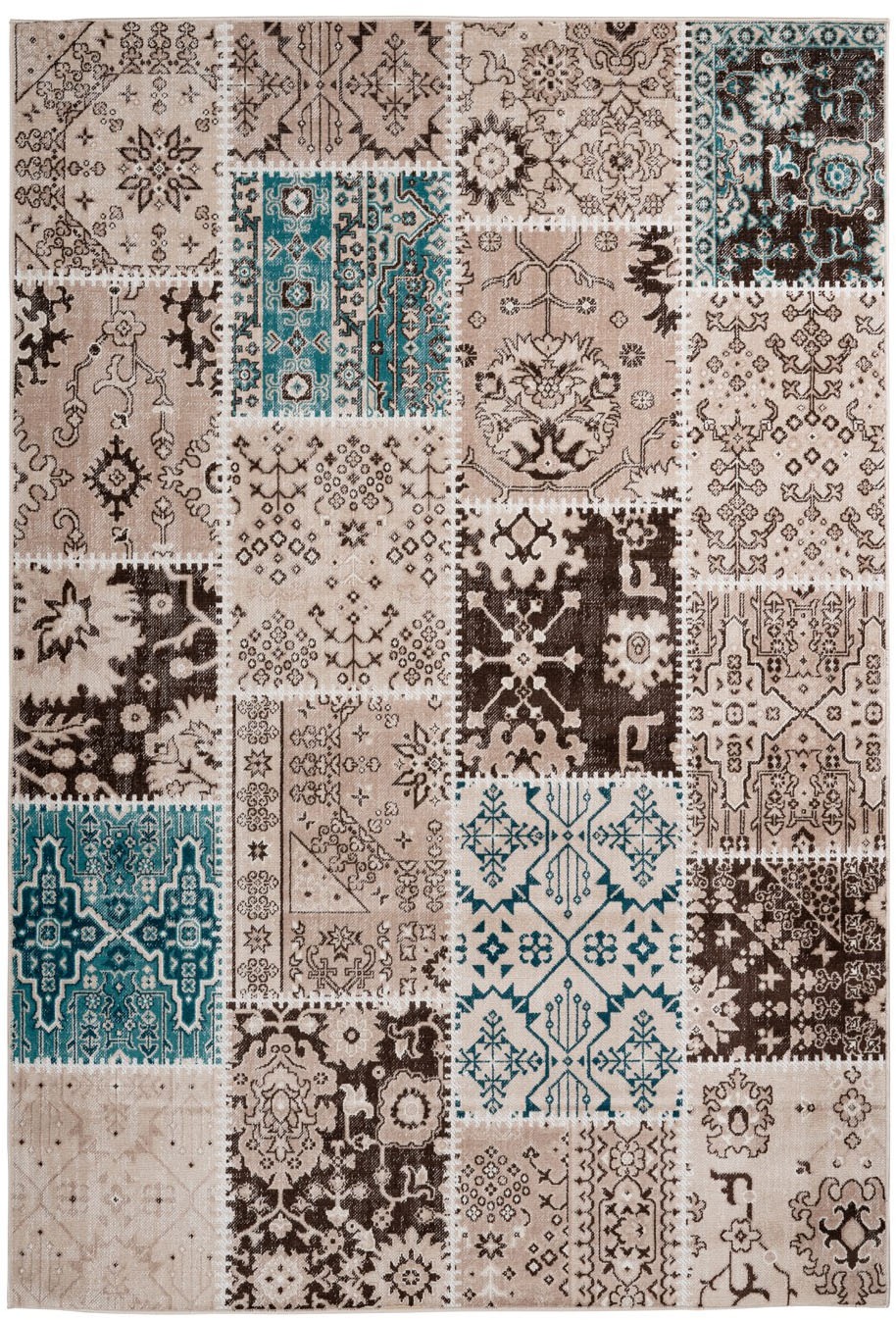 me gusta Teppich "Ariya 425" rechteckig 6 mm Höhe Flachflor, gekettelt, Woh günstig online kaufen