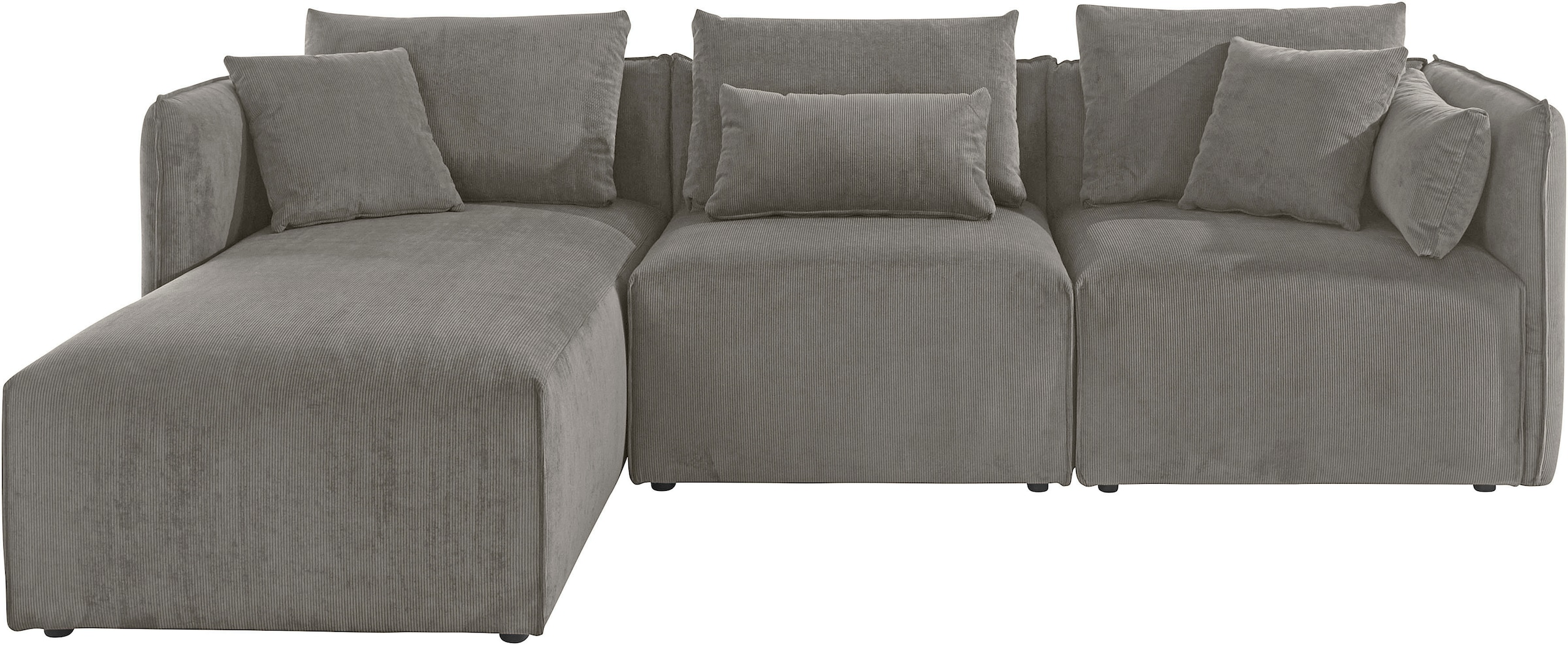 andas Ecksofa »Nöre«, (3 Teile), zusammengesetzt aus Modulen, in vielen Bezugsqualitäten und Farben