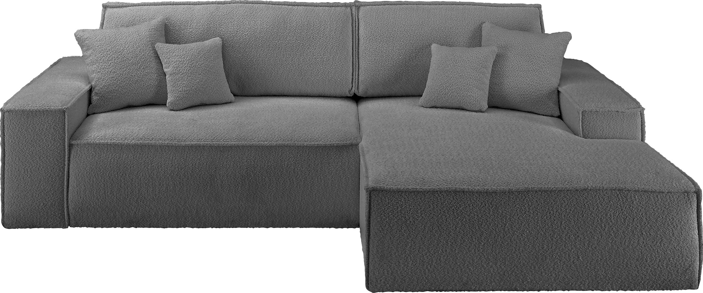 OTTO home Ecksofa »FINNLEY, L-Form 257 cm, Schlafsofa« mit Bettkasten, in B günstig online kaufen
