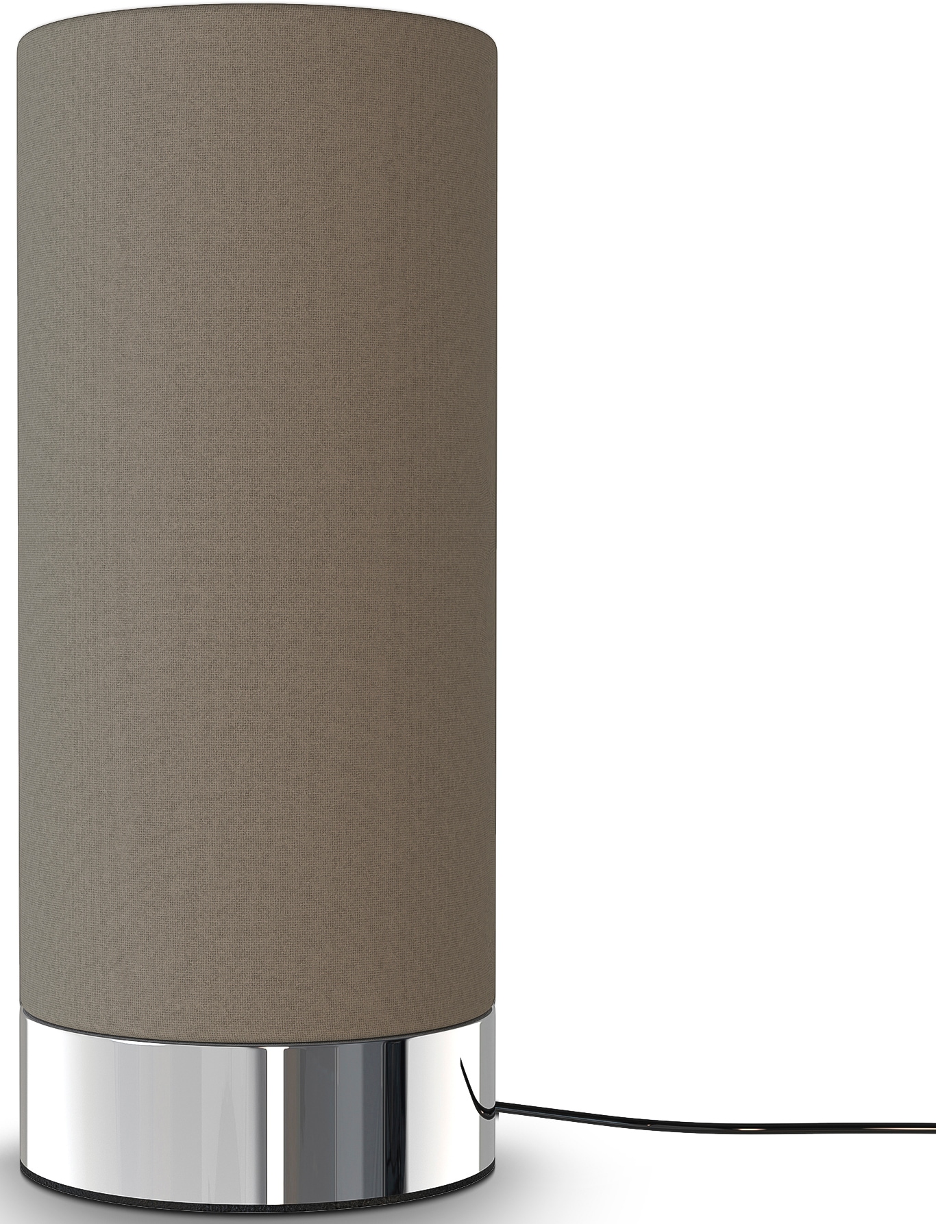 B.K.Licht Tischleuchte »BK_TL1438 Tischlampe, mit Stoffschrim, Taupe, Dimmb günstig online kaufen
