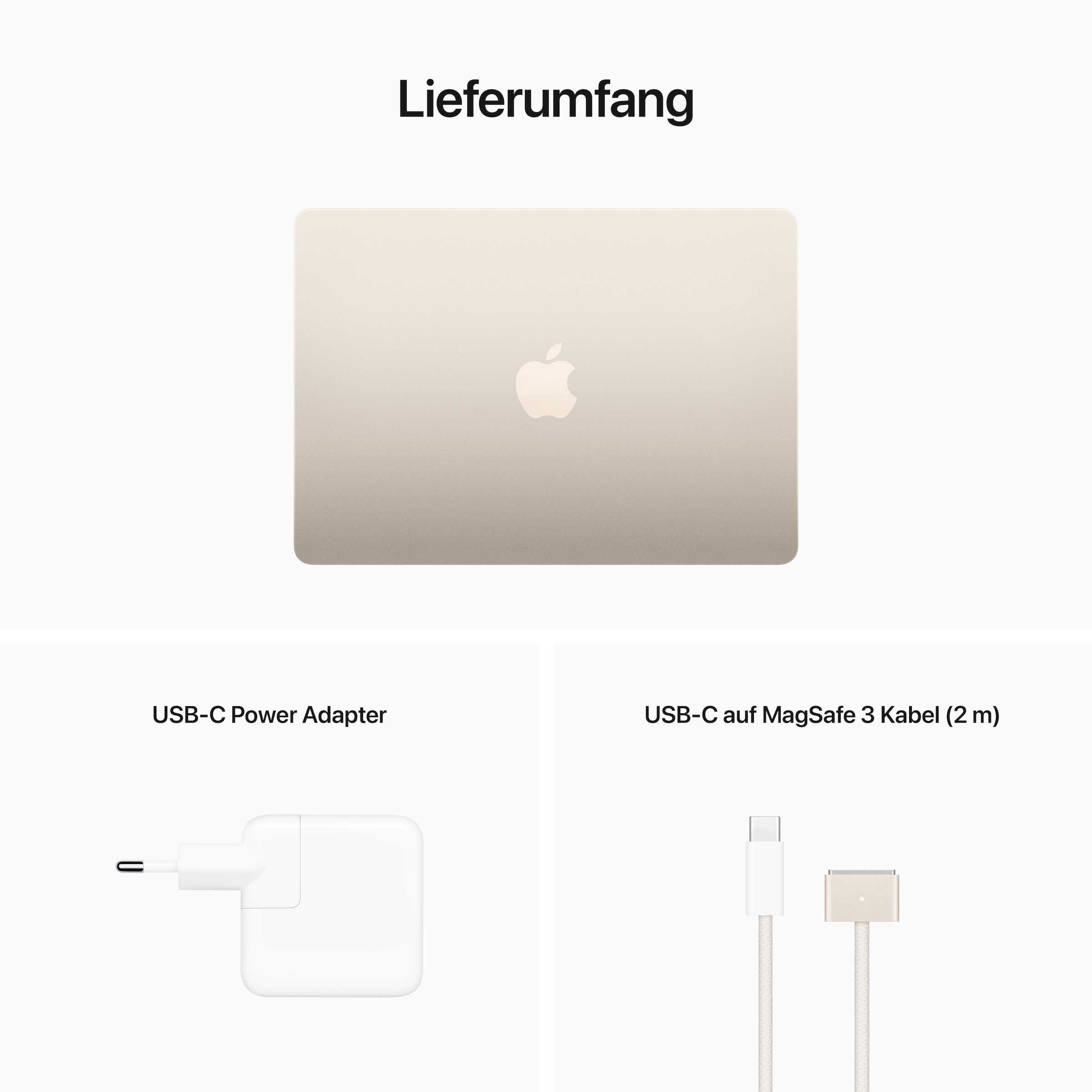 Apple Notebook »MacBook Air 13" CTO«, 34,46 cm, / 13,6 Zoll, Apple, M2, 10-Core GPU, 1000 GB SSD