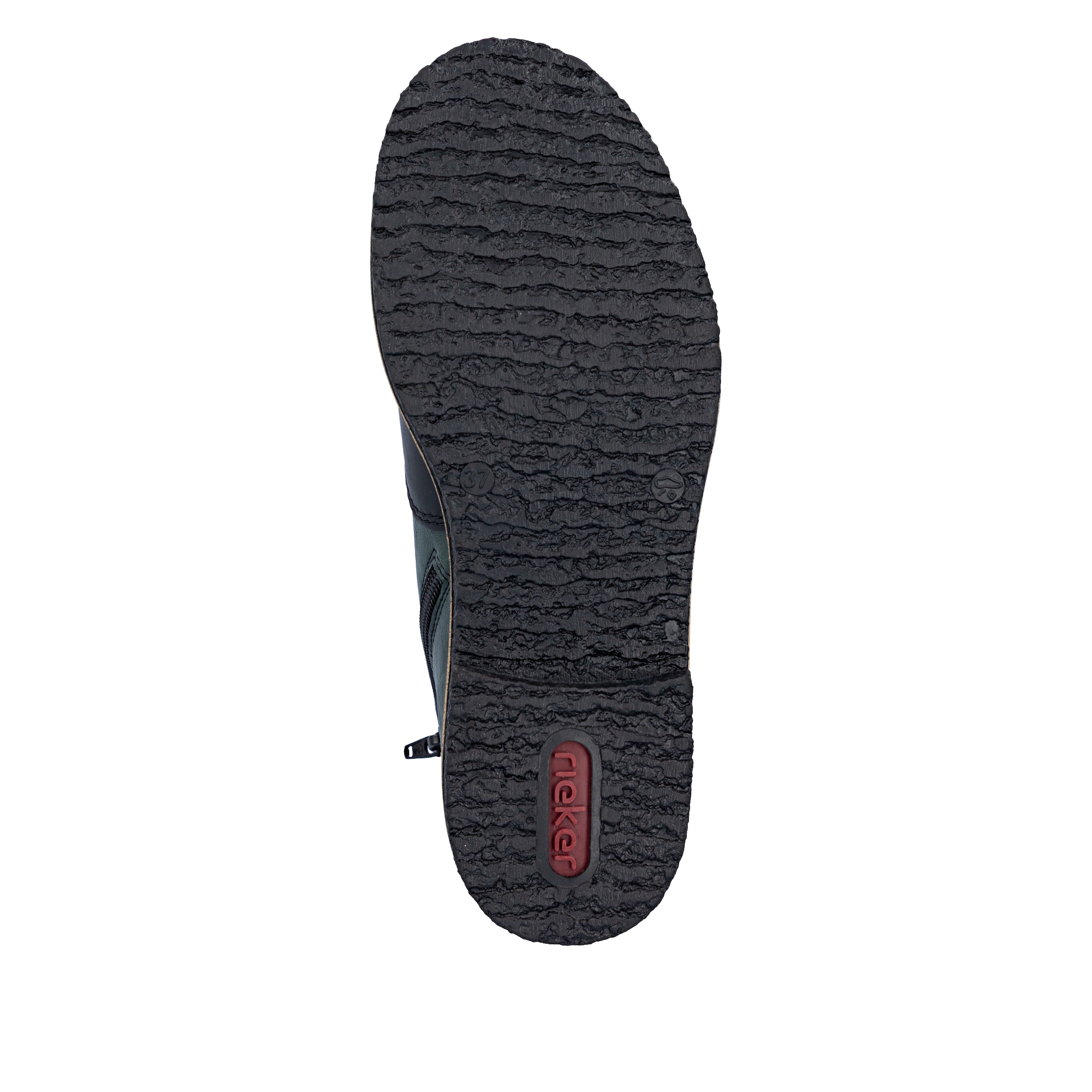 Rieker Schnürstiefelette  Boots, Schnürboots, Blockabsatz mit bunten Applikationen
