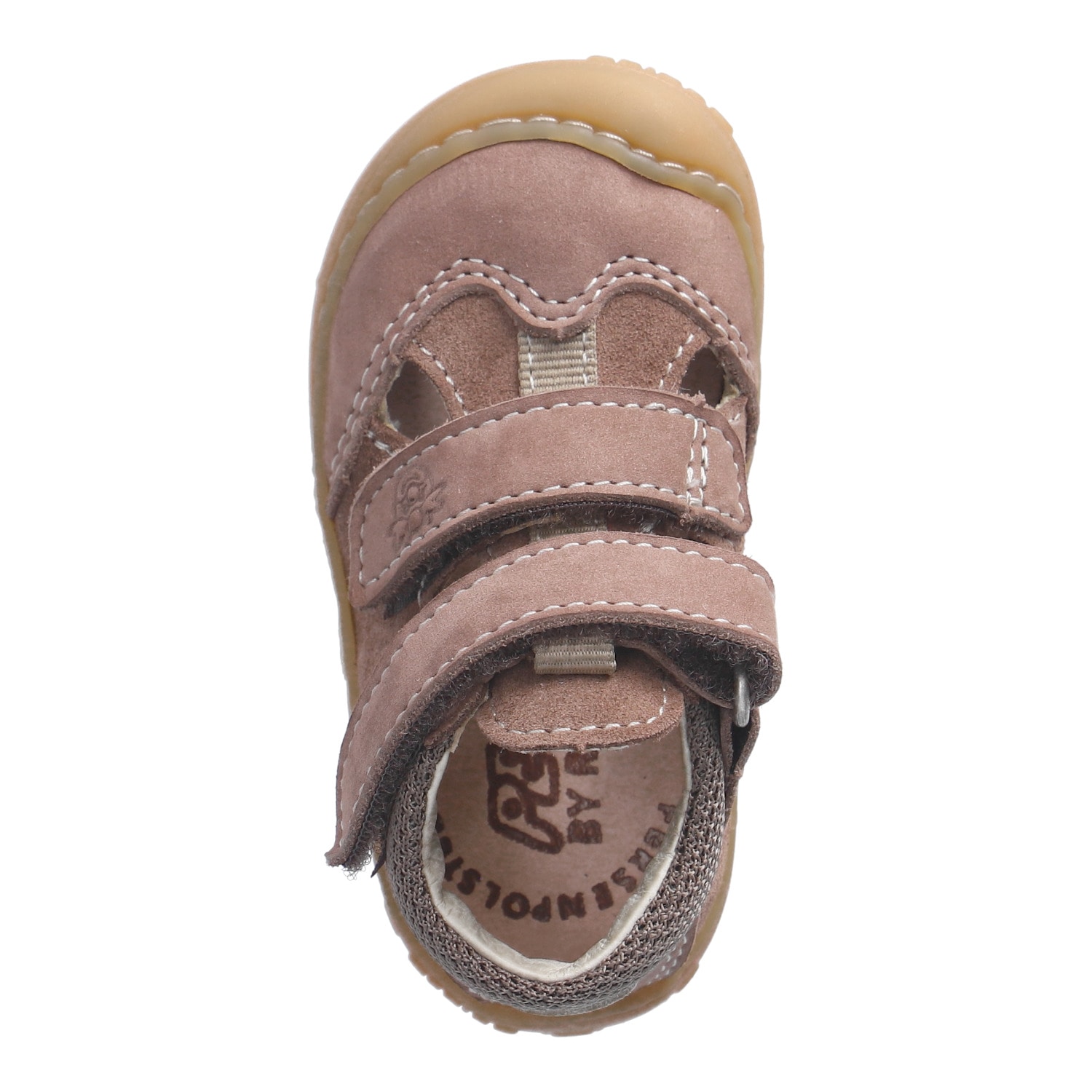 PEPINO by RICOSTA Lauflernschuh »Ebi WMS: weit«  Klettschuh, Babyschuh, Lederinnensohle, Größenschablone zum Download