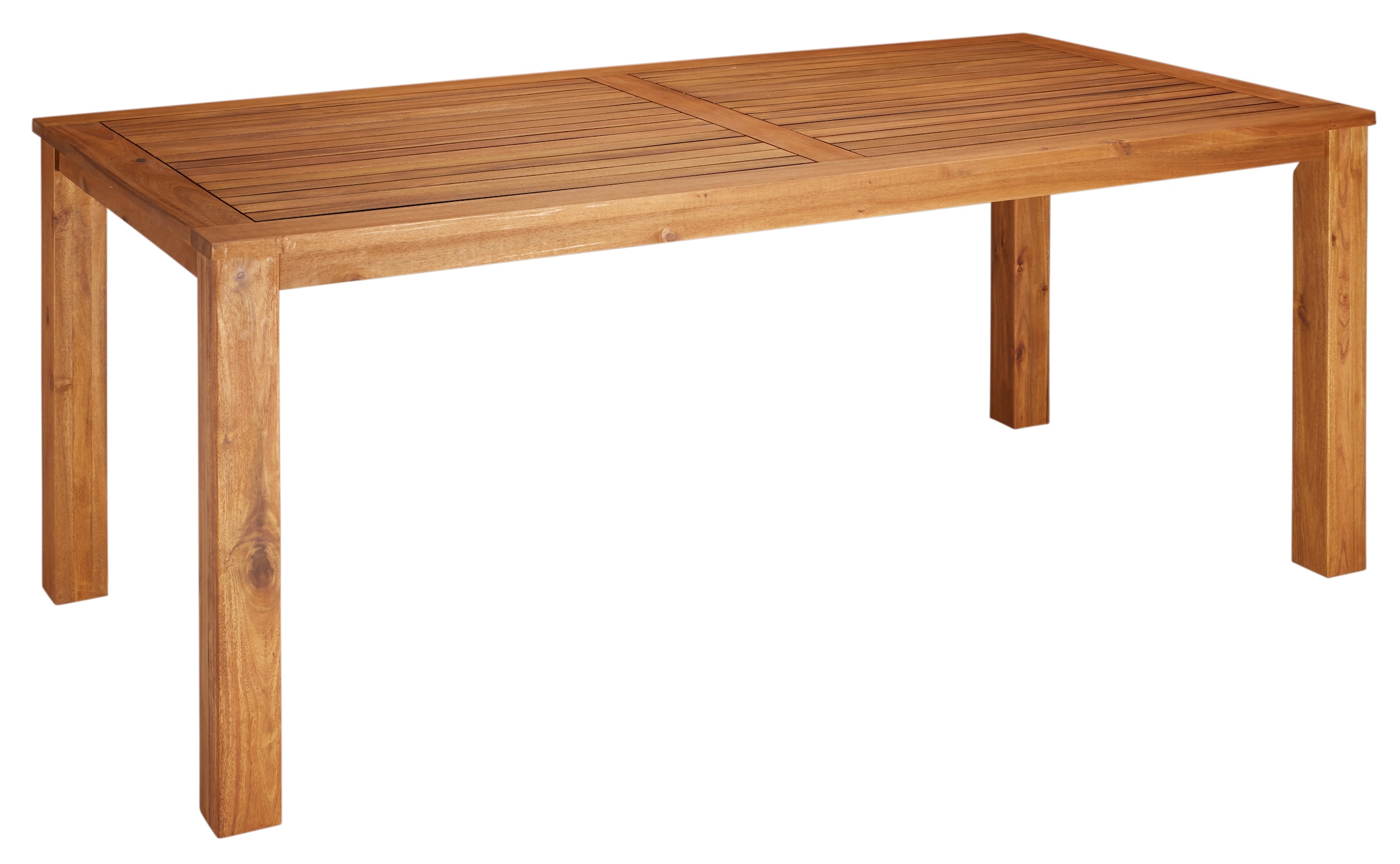 MERXX Garten-Essgruppe »Toskana«, (13 tlg.), 6 Sessel, Tisch 185x90cm, Polyrattan/Akazie