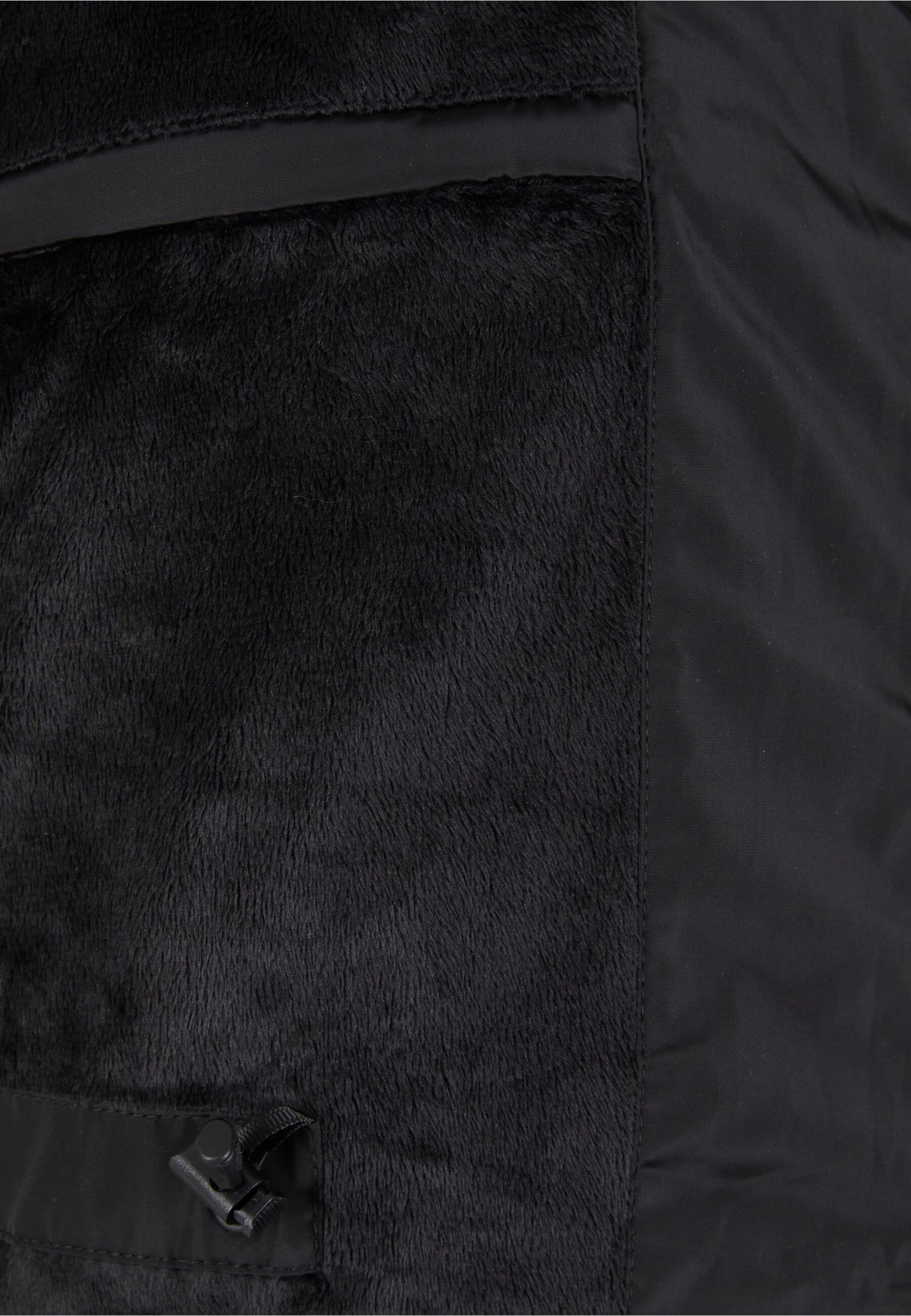 URBAN CLASSICS Winterjacke »Urban Classics Puffer Jacket With Detachable Fur Collar« 1 Stk. tlg. ohne Kapuze