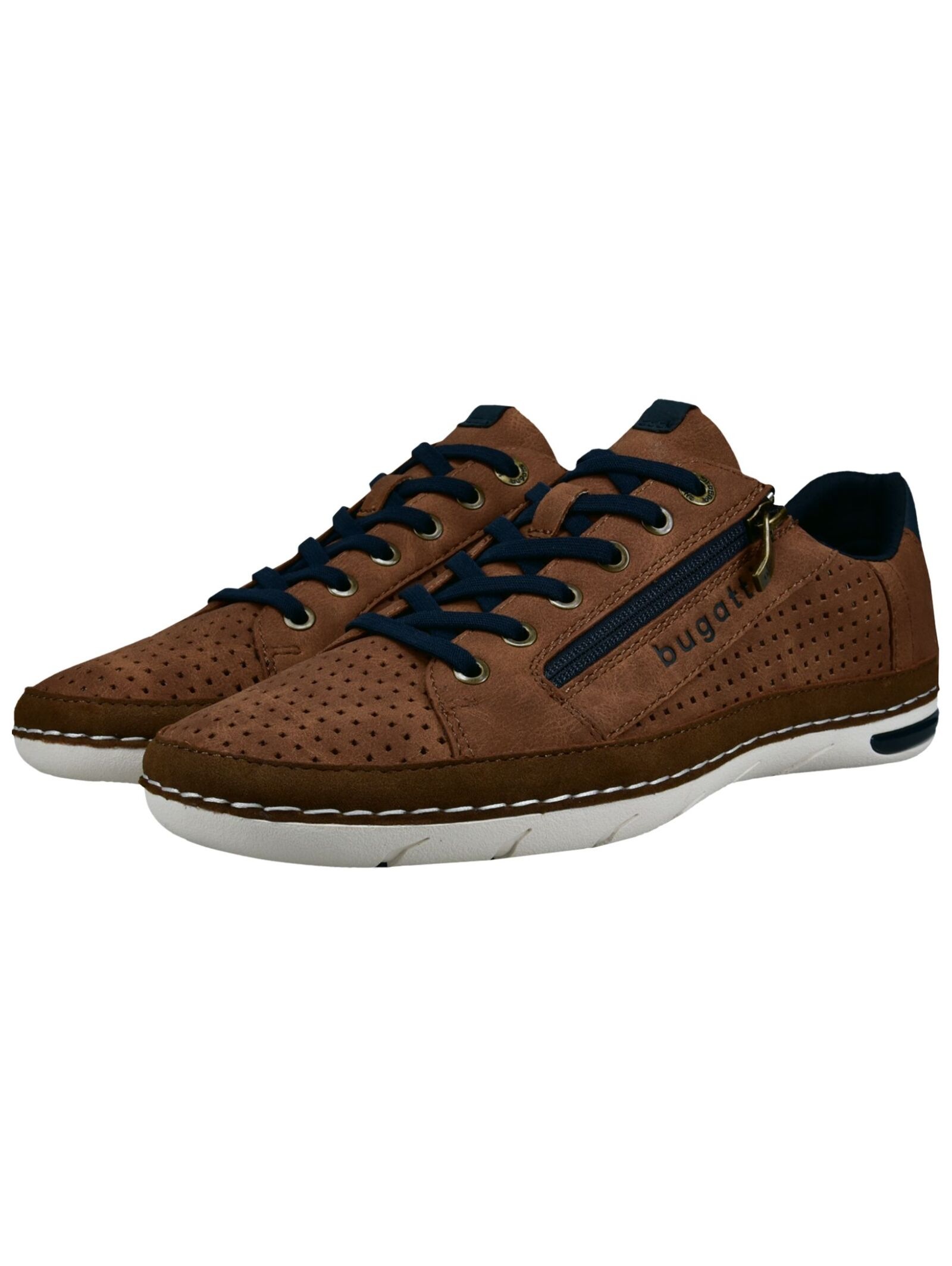 bugatti Schnürschuh »bugatti Halbschuhe Lederimitat«