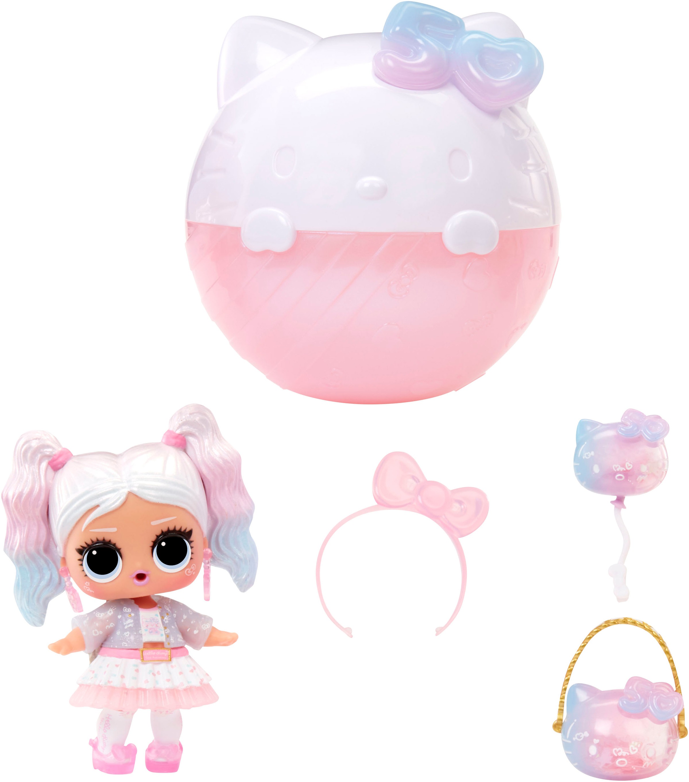 L.O.L. SURPRISE! Anziehpuppe »L.O.L. Surprise Loves Hello Kitty Tots Asst in PDQ«
