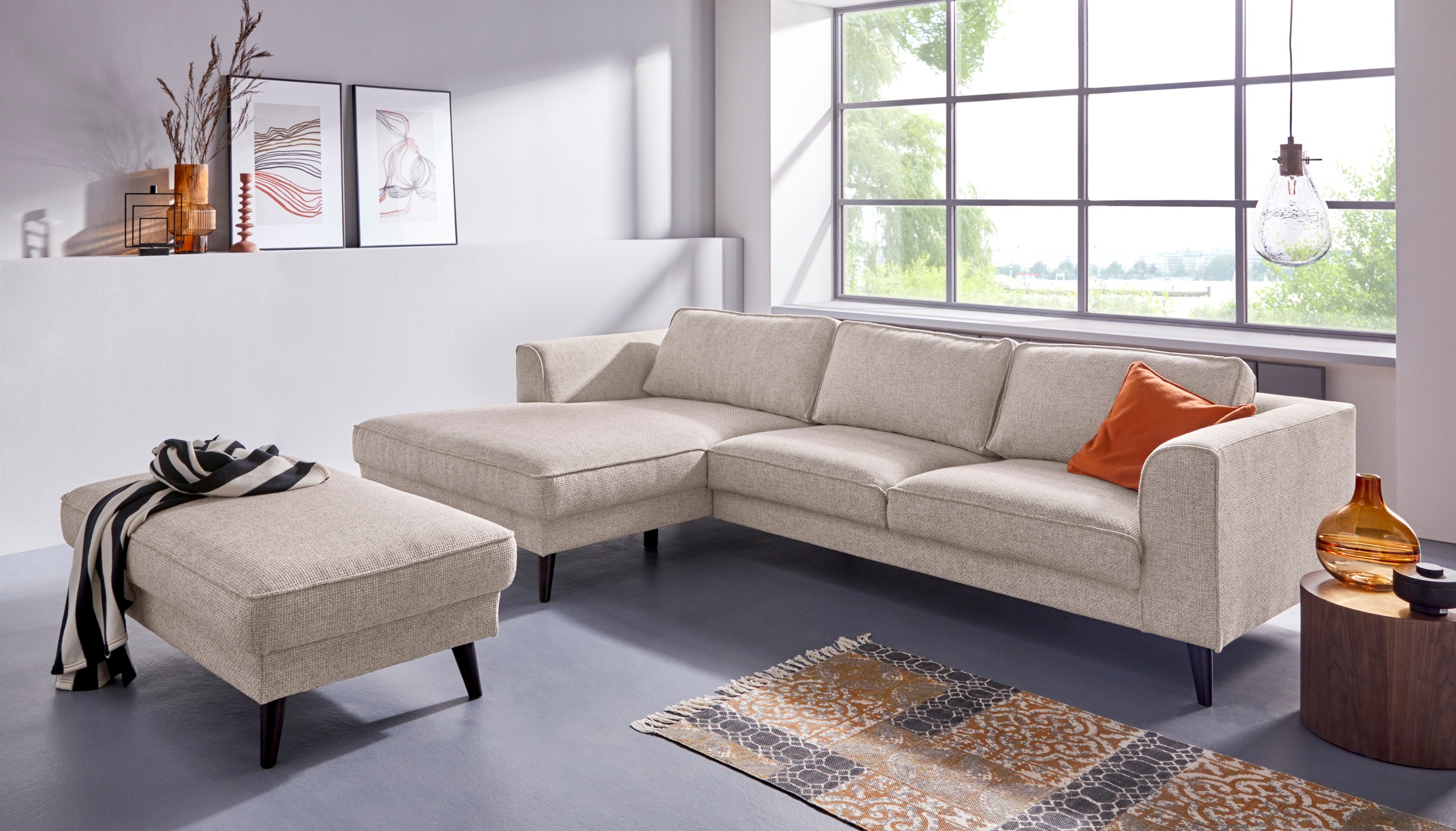 INOSIGN Ecksofa »Lumber Jack, L-Form«, in moderner Optik