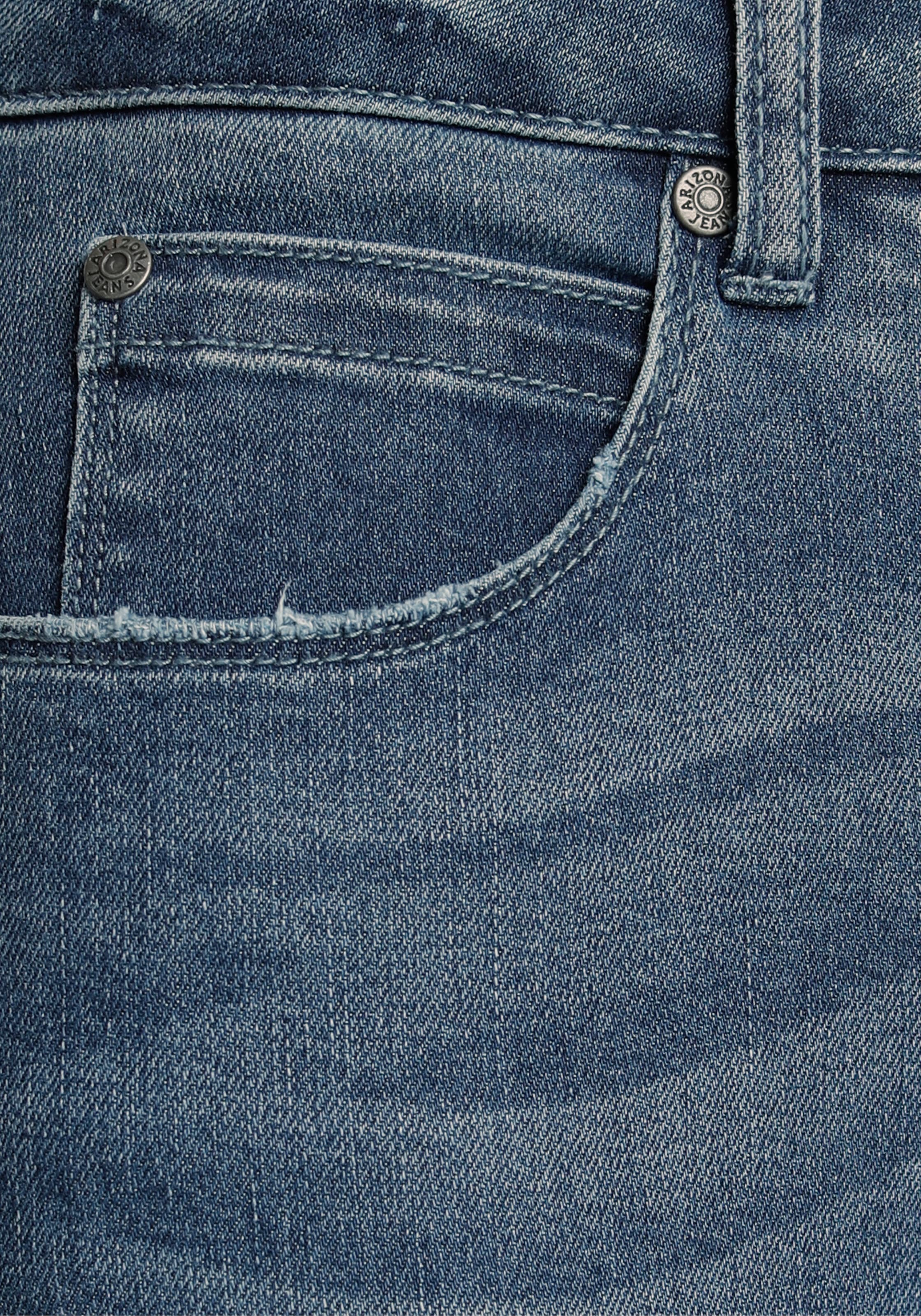 Arizona Bootcut-Jeans, Recyceltes Polyester