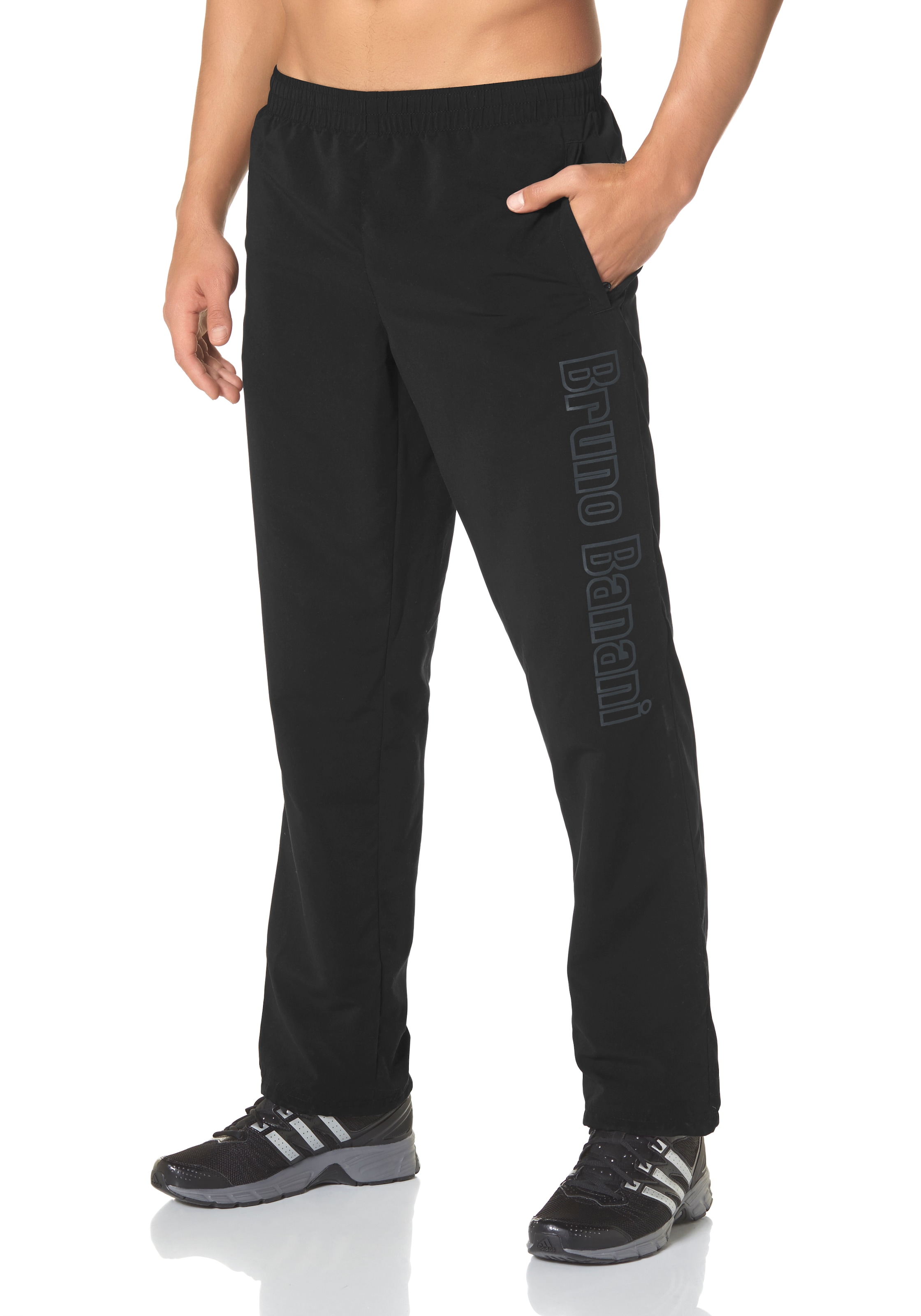 Bruno Banani Sporthose, mit verstellbarem Hosensaum