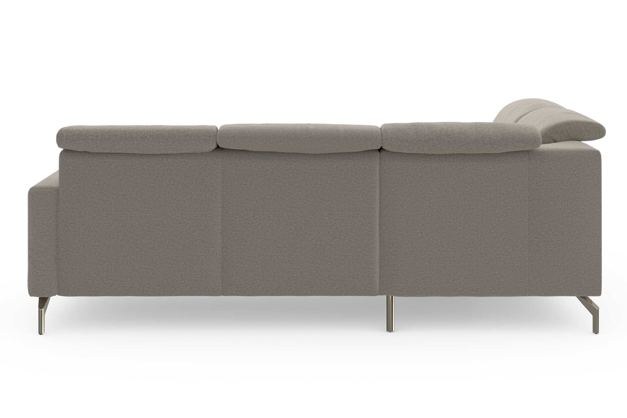 sit&more Ecksofa »Bailando L-Form«, wahlweise mit Kopfteilverstellung und Vorziehsitz, motorisch