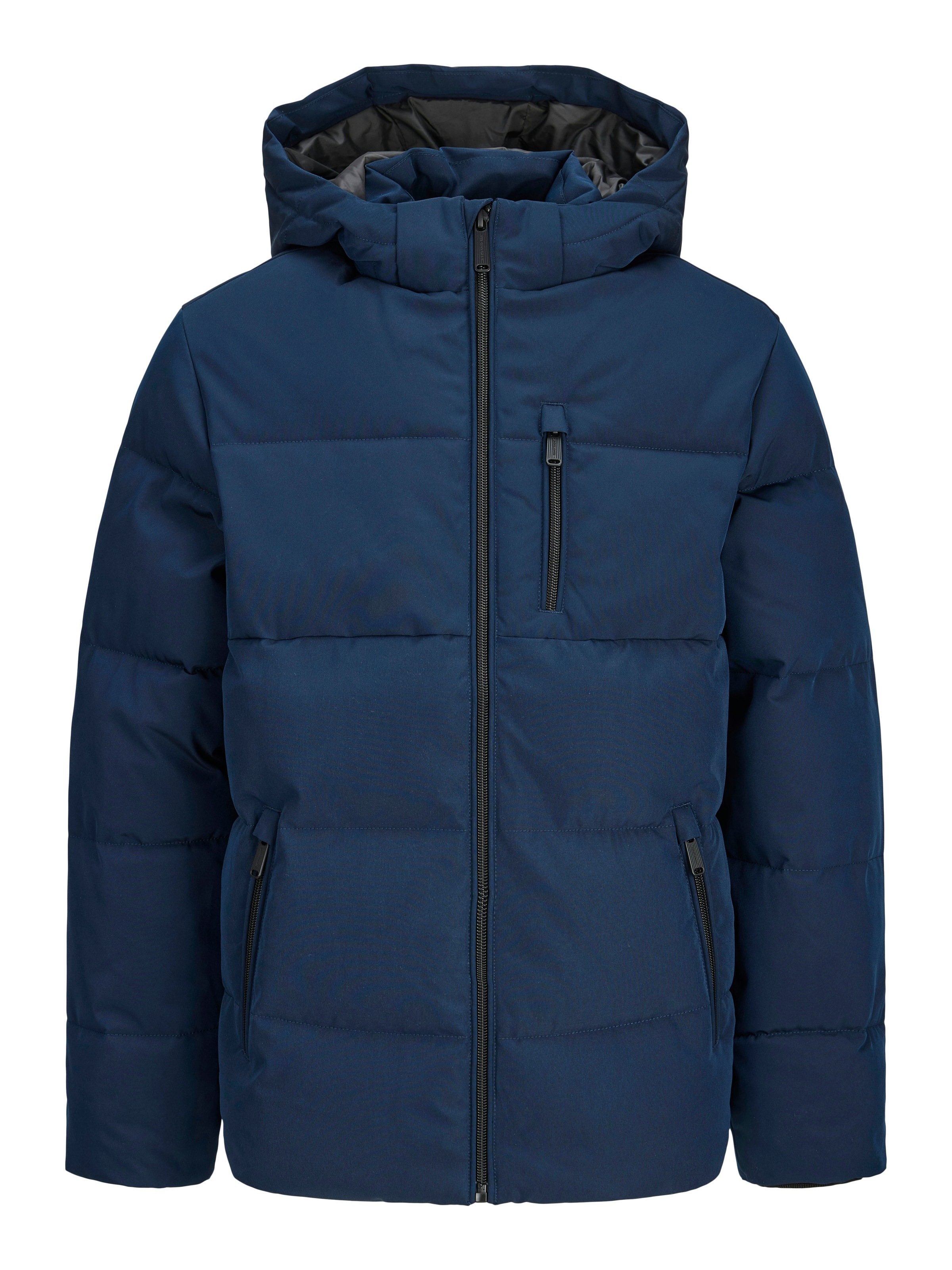 Jack & Jones Junior Steppjacke »JJEBECKS PUFFER JNR« mit Kapuze Kunstfaser, normal geschnitten