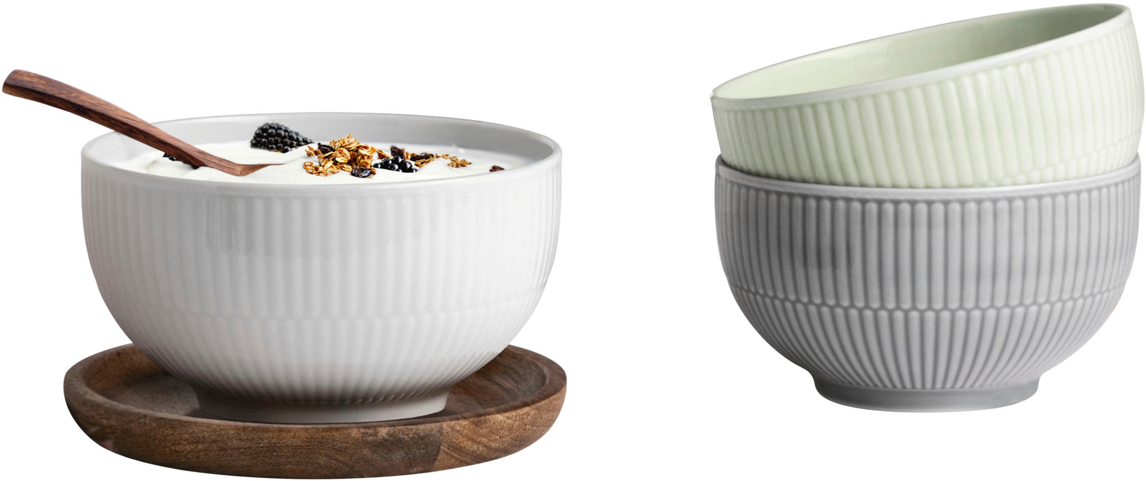 Seltmann Weiden Müslischale »Amina, Schalen-Set, 3-tlg.« 3 Stk. aus Porzell günstig online kaufen