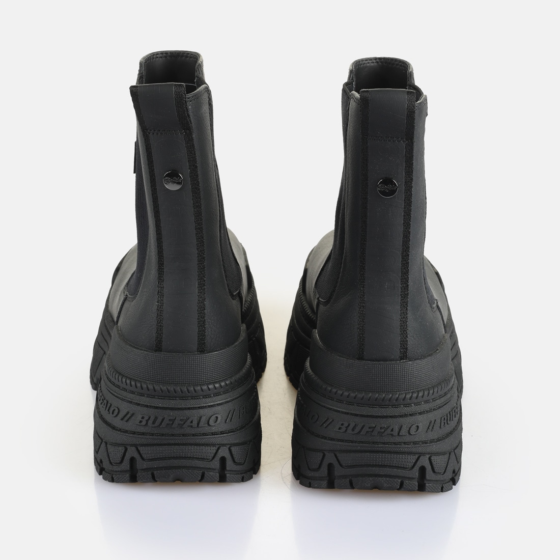 Buffalo Chelseaboots »FUSION«  Plateauboots, Stiefelette mit seitlichen Stretcheinsätzen