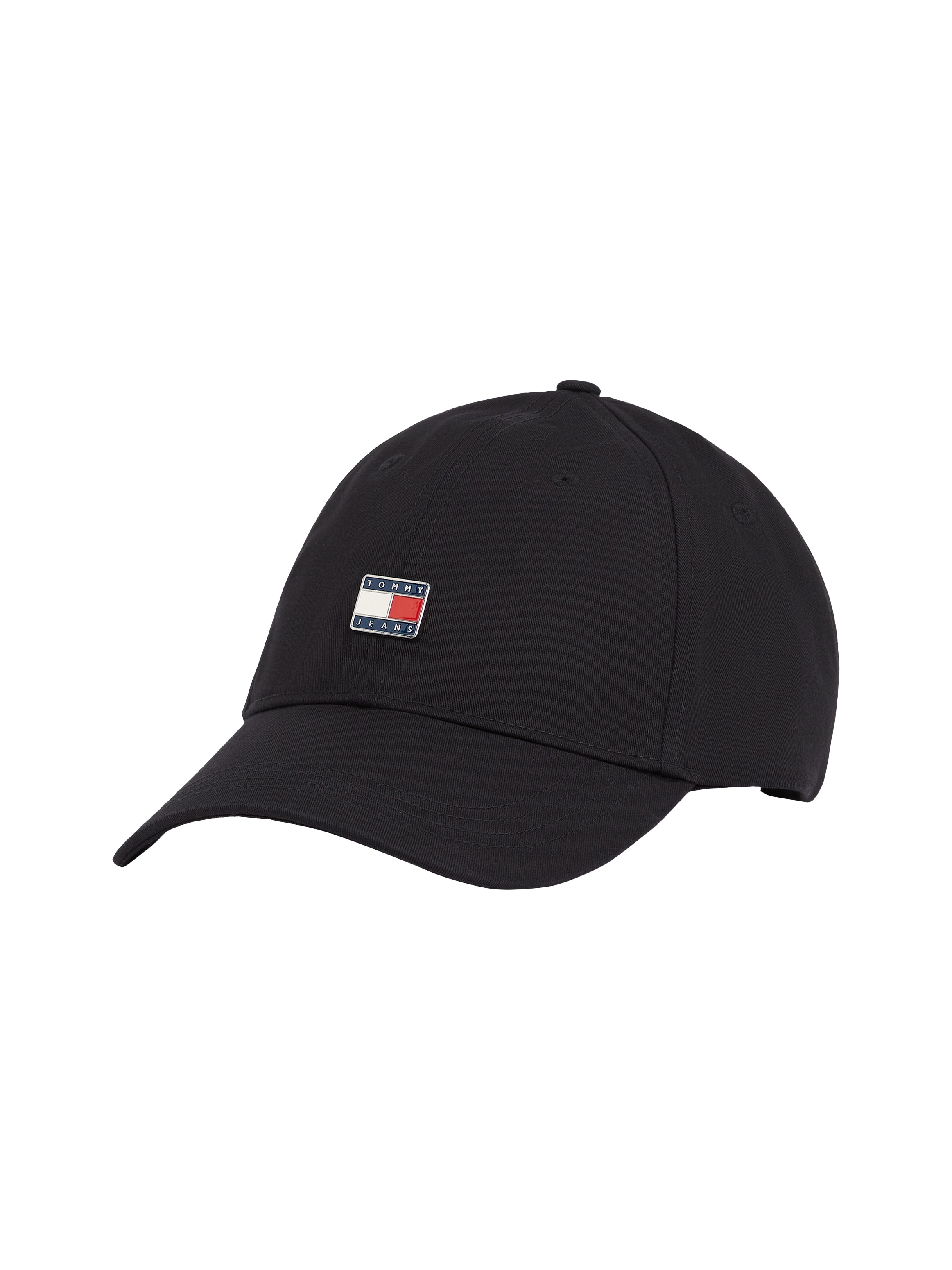 TOMMY JEANS Baseball Cap »TJW HERITAGE PLAQUE CAP« Klemmverschluss, Logopatch UNISEX Black