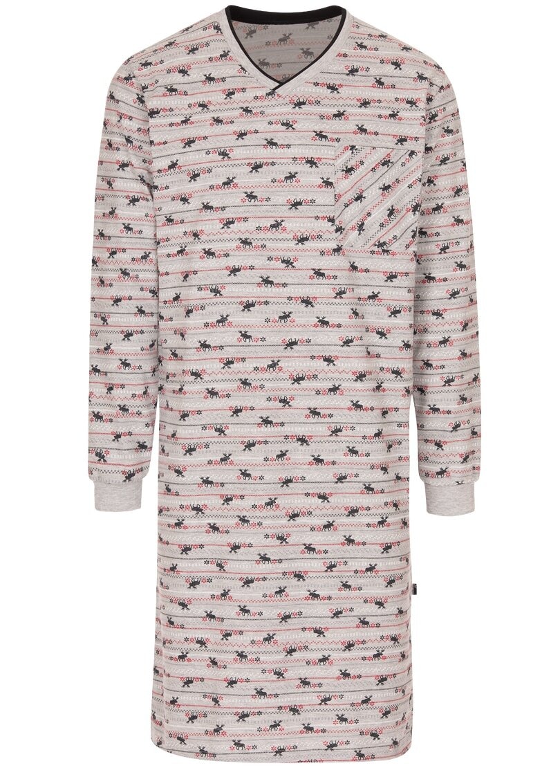 Trigema Pyjama »TRIGEMA Nachthemd mit Elch-Motiven« kaufen