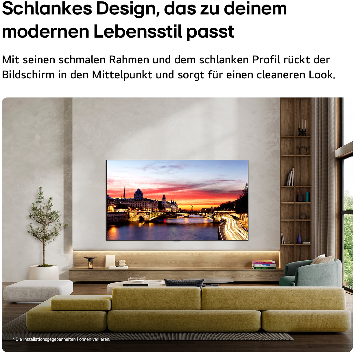 LG OLED-Fernseher »OLED48C68LA« 121 cm/48 ″ Smart-TV