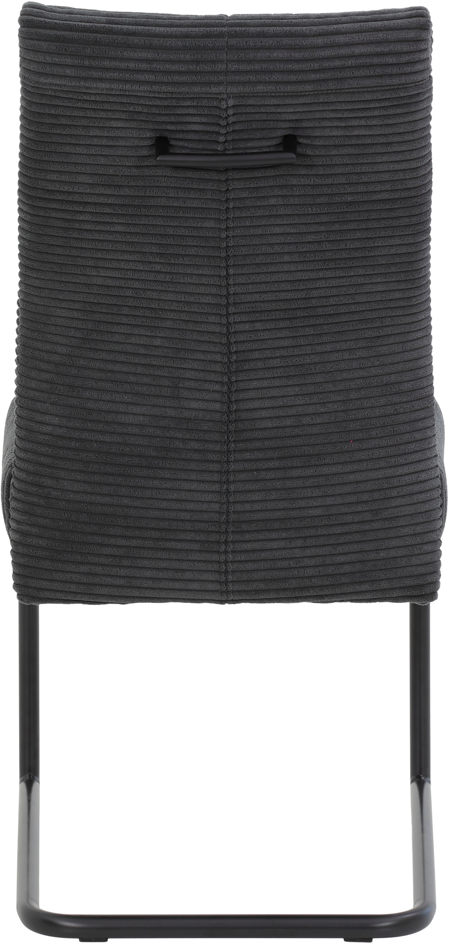 HELA Esszimmerstuhl »Dagmar«, (Set), 2 St., Breitcord, Schwingstuhl mit bequemer Federkern Polsterung, Cord Bezug