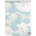 LICHTBLICK ORIGINAL Seitenzugrollo »Klemmfix Motiv Wolken«, Lichtschutz, ohne Bohren, freihängend, bedruckt