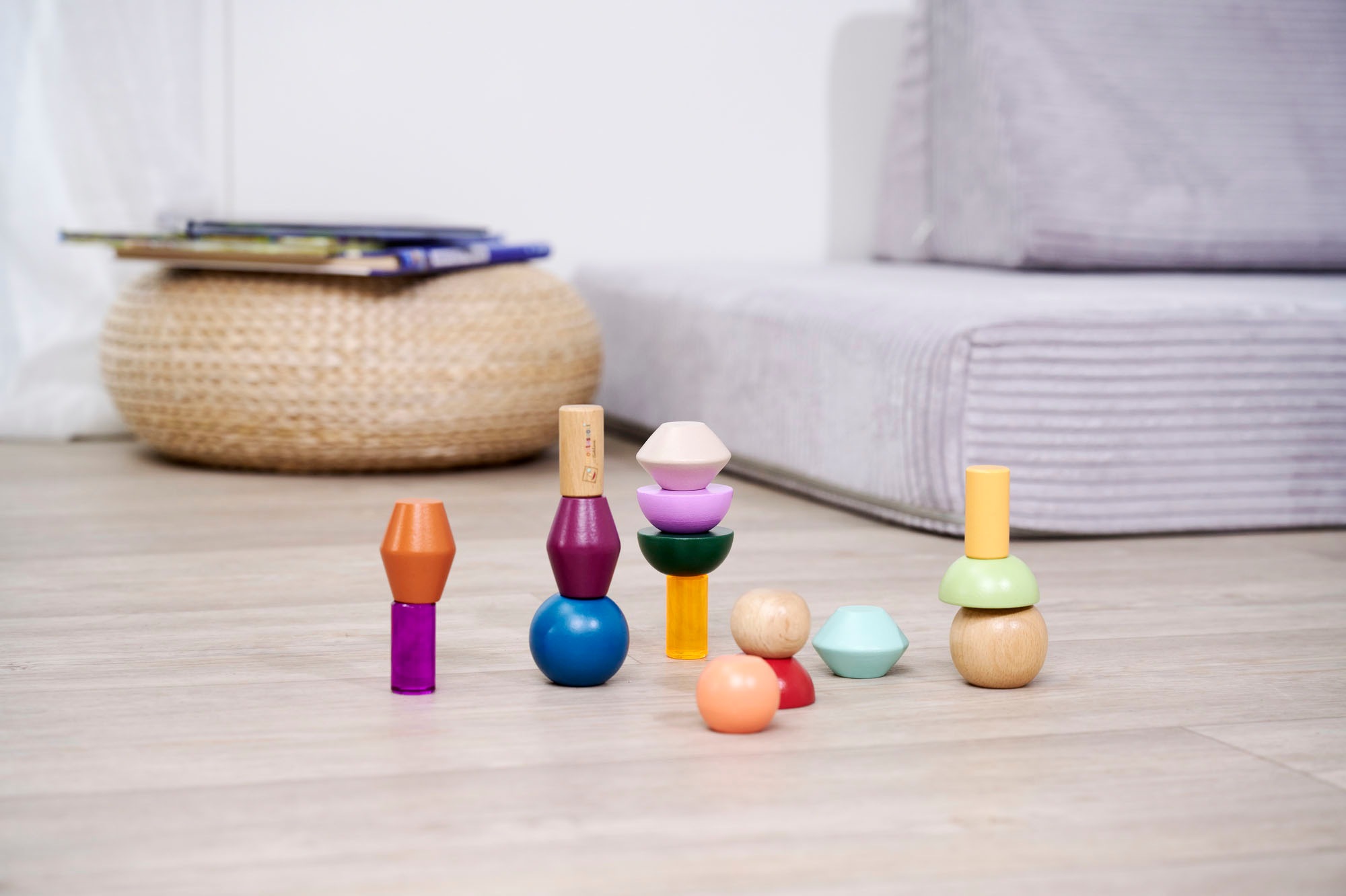 Eichhorn Stapelspielzeug »Montessori Stapelperlen«, FSC®- schützt Wald - weltweit