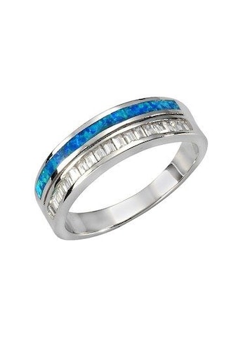 Fingerring »925/- Sterling Silber Opal & Zirkonia«