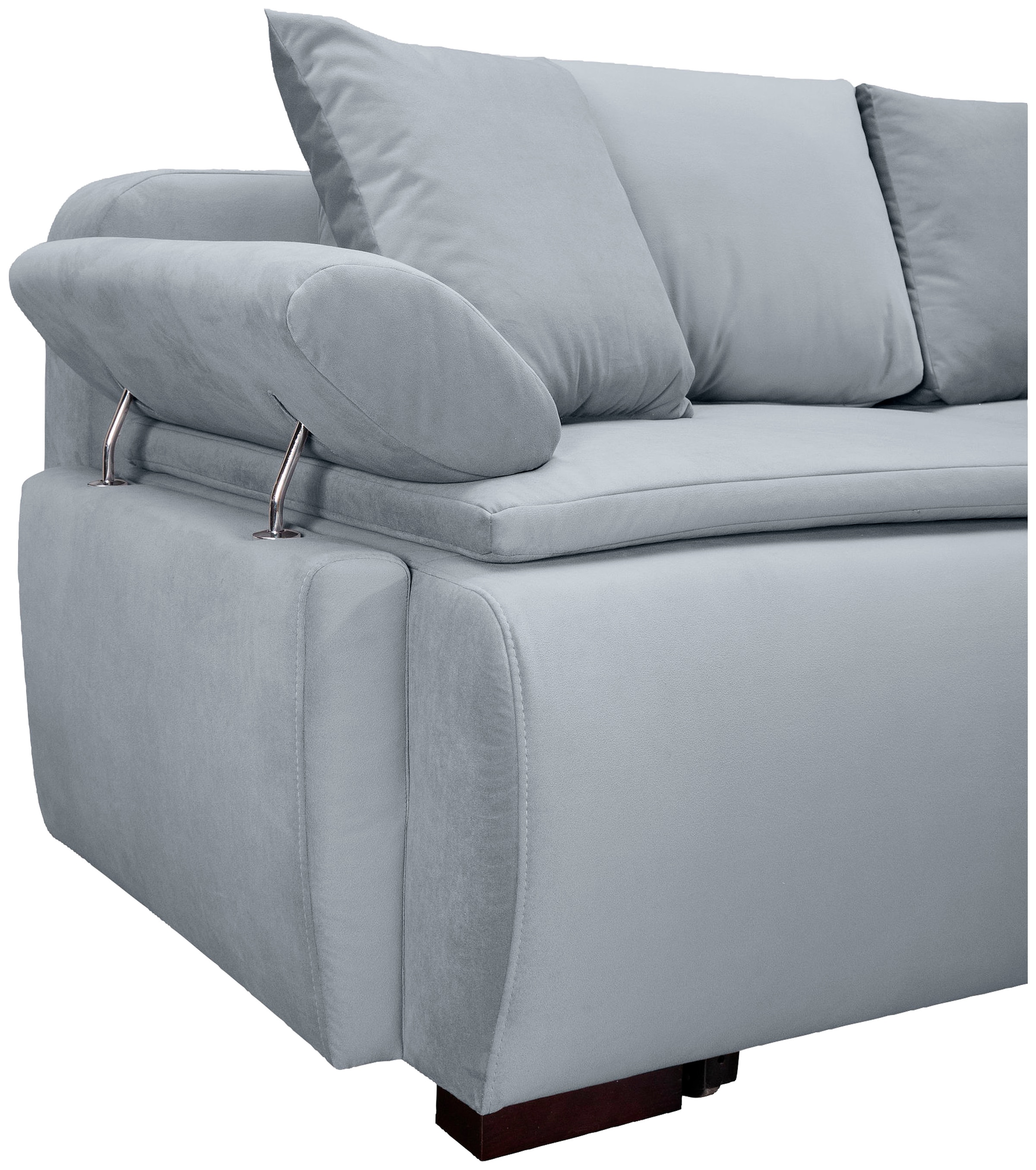 INOSIGN Schlafsofa »Romeo«, mit Boxspringaufbau, Bettfunktion & Bettkasten, Dauerschlafsofa