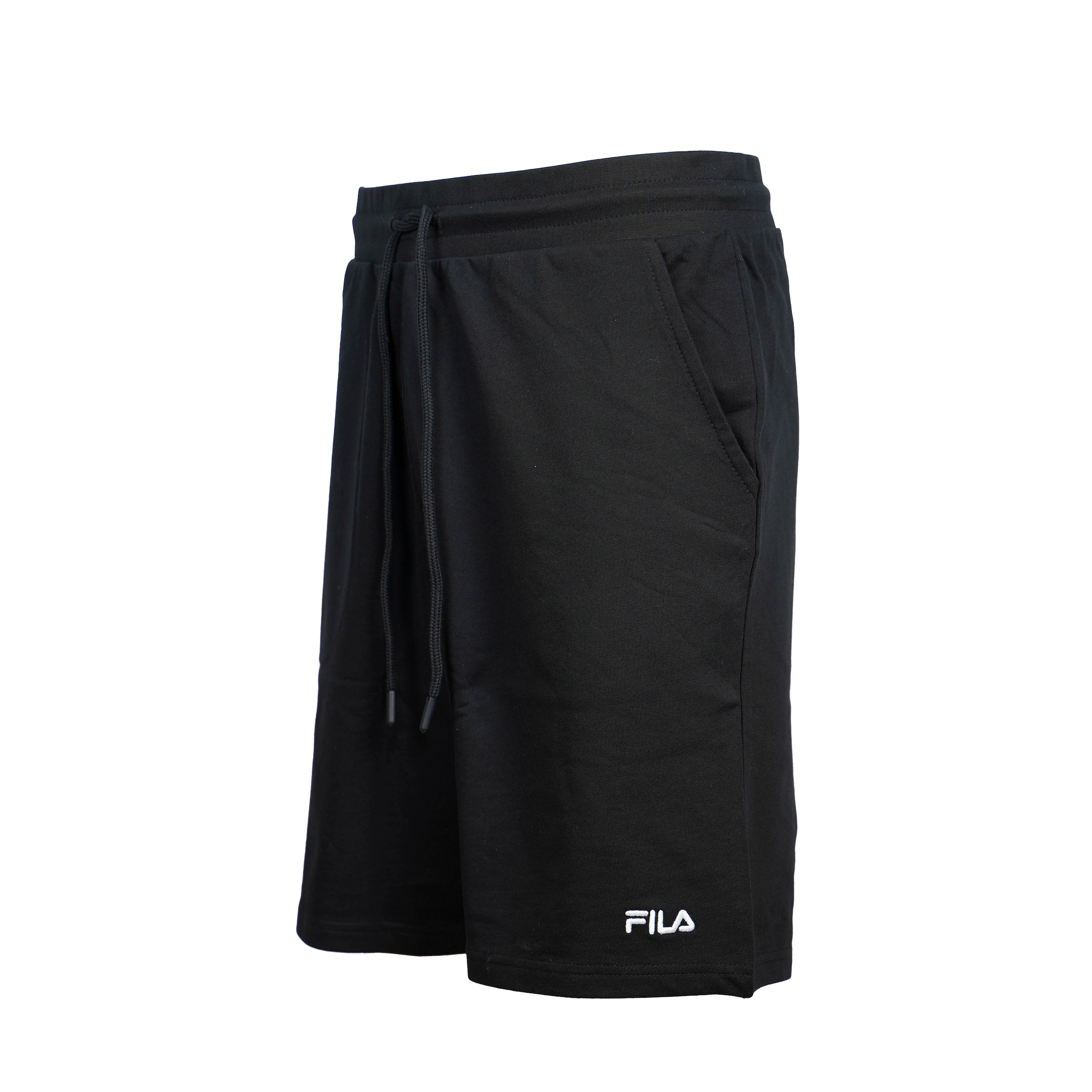 Fila Shorty »MAN JERSEY TOP + FRENCH TERRY PANTS PYJAMAS«, (2 tlg.), mit schlichtem Logo-Stitching, seitliche Taschen
