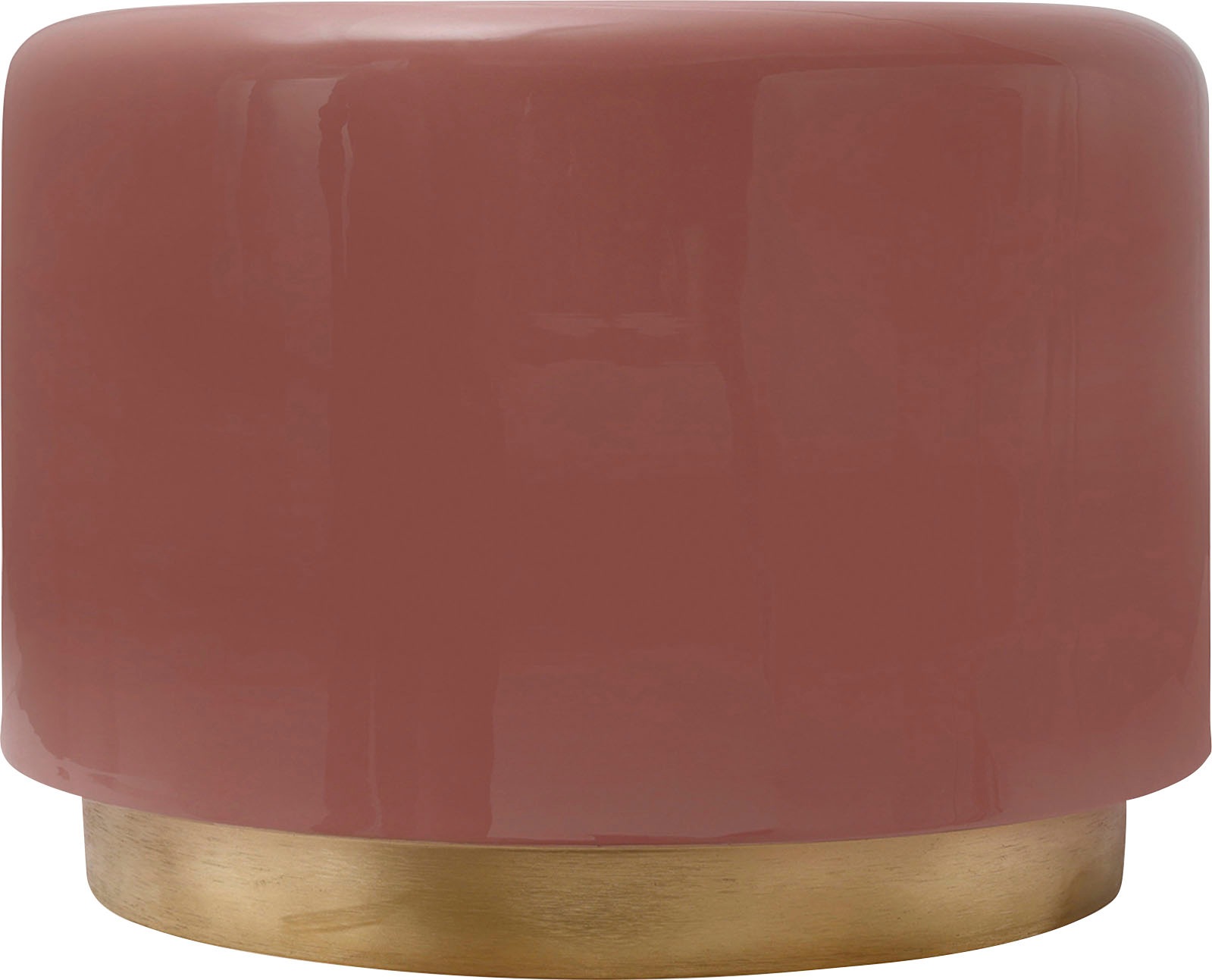 Kayoom Sitzhocker »Hocker Artisse, Edler Touch durch goldenen Sockel«, (1 S günstig online kaufen