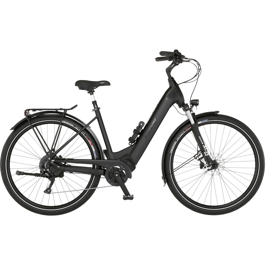 FISCHER Fahrrad E-Bike »CITA 8.0I 711«, 10 Gang, Shimano, Nexus, Mittelmotor 250 W, (Schloss)