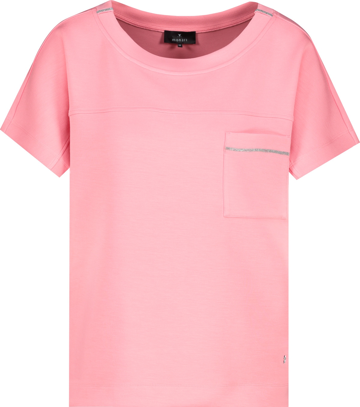 Monari Sweatshirt »Sweatshirt Basic Kette«, Mit Rundhalsausschnitt