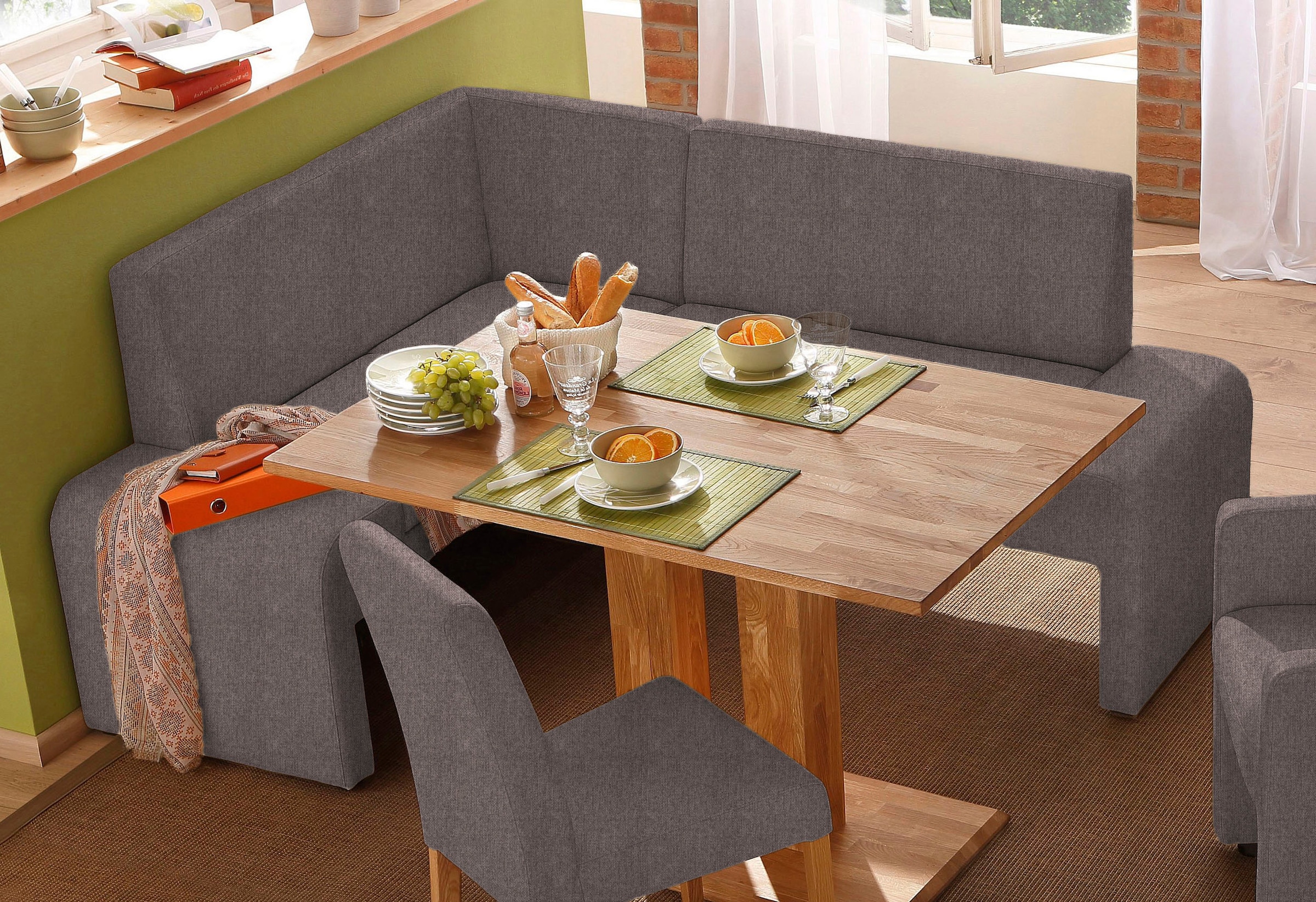 Home affaire Eckbank "Bologna" in 2 Größen (langer Schenkel 180 oder 200 cm günstig online kaufen