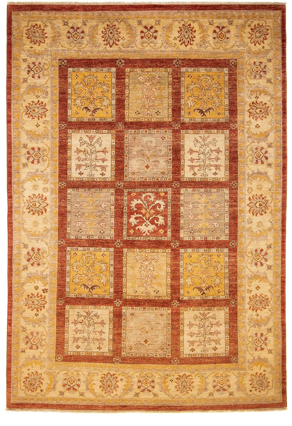 morgenland Orientteppich »Ziegler - 291 x 201 cm - rost«, rechteckig, Wohnz günstig online kaufen