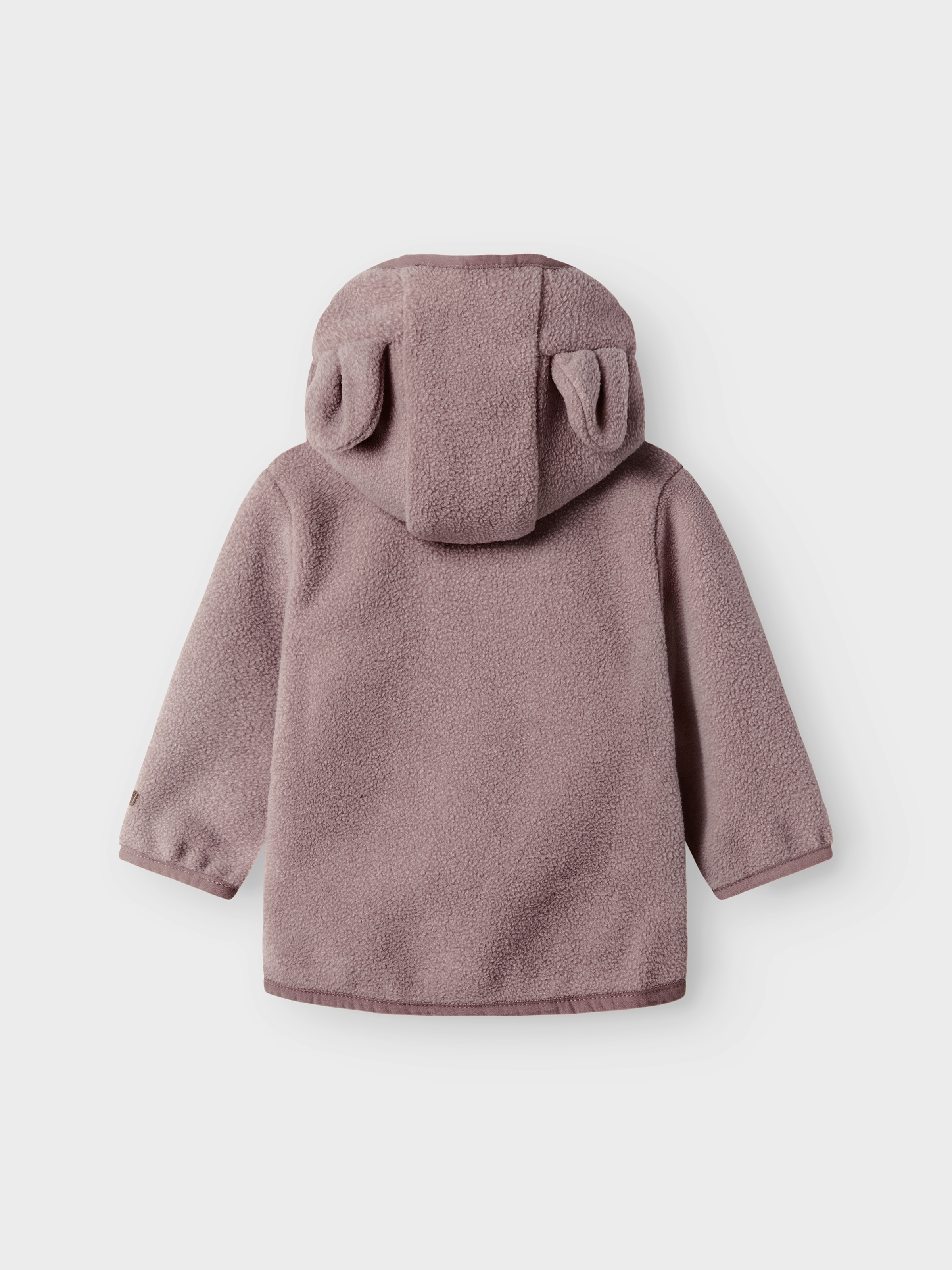 Name It Kapuzenfleecejacke »NBNMEEKO FLEECE JACKET MELANGE«, mit Kapuze