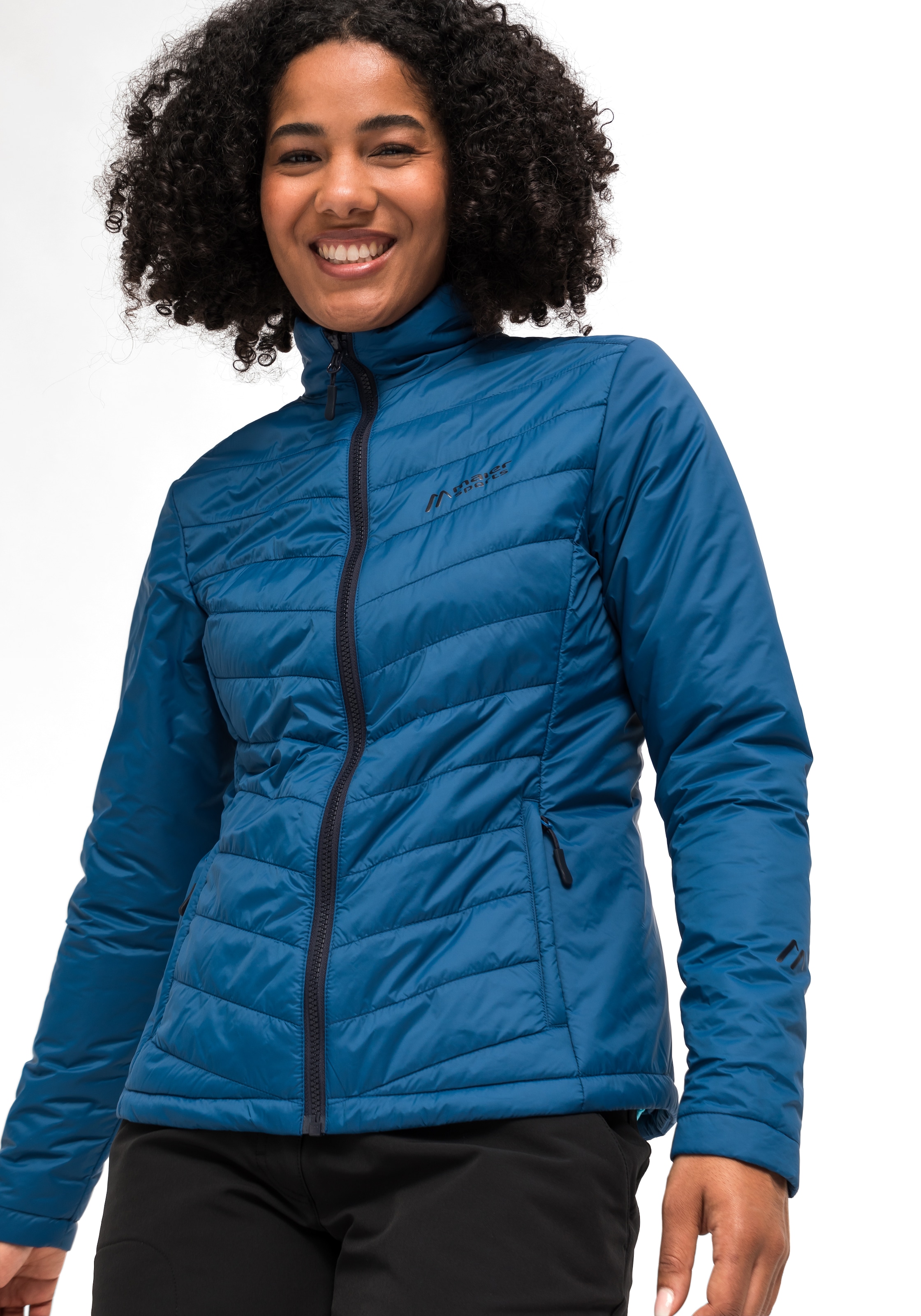 Maier Sports Outdoorjacke »Ribut Long W« Damen Wanderjacke, atmungsaktiv und wasserdicht, Regenjacke mit Kapuze