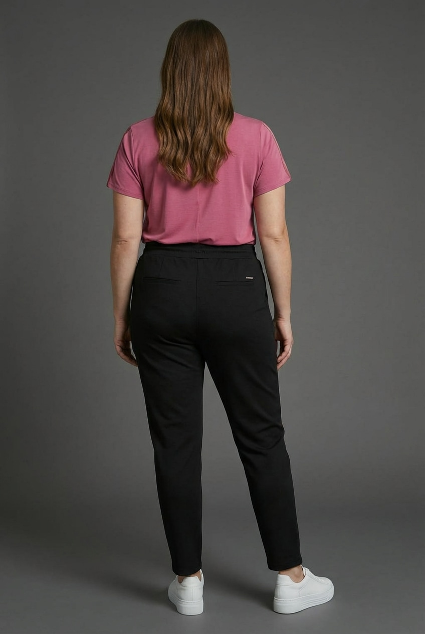 Laura Scott CURVE Jogger Pants »Große Größen«  im sportiven Look aus formstabilem, elastischem Stoff