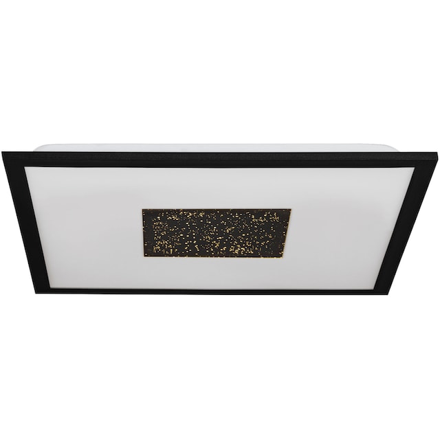 EGLO LED-Deckenleuchte »MARMORATA« in schwarz und weiß aus Alu, Stahl /  inkl. und inkl. LED fest integriert - 19 Watt und 9 Watt, Ga. 44,5 x 44,5  cm online bestellen