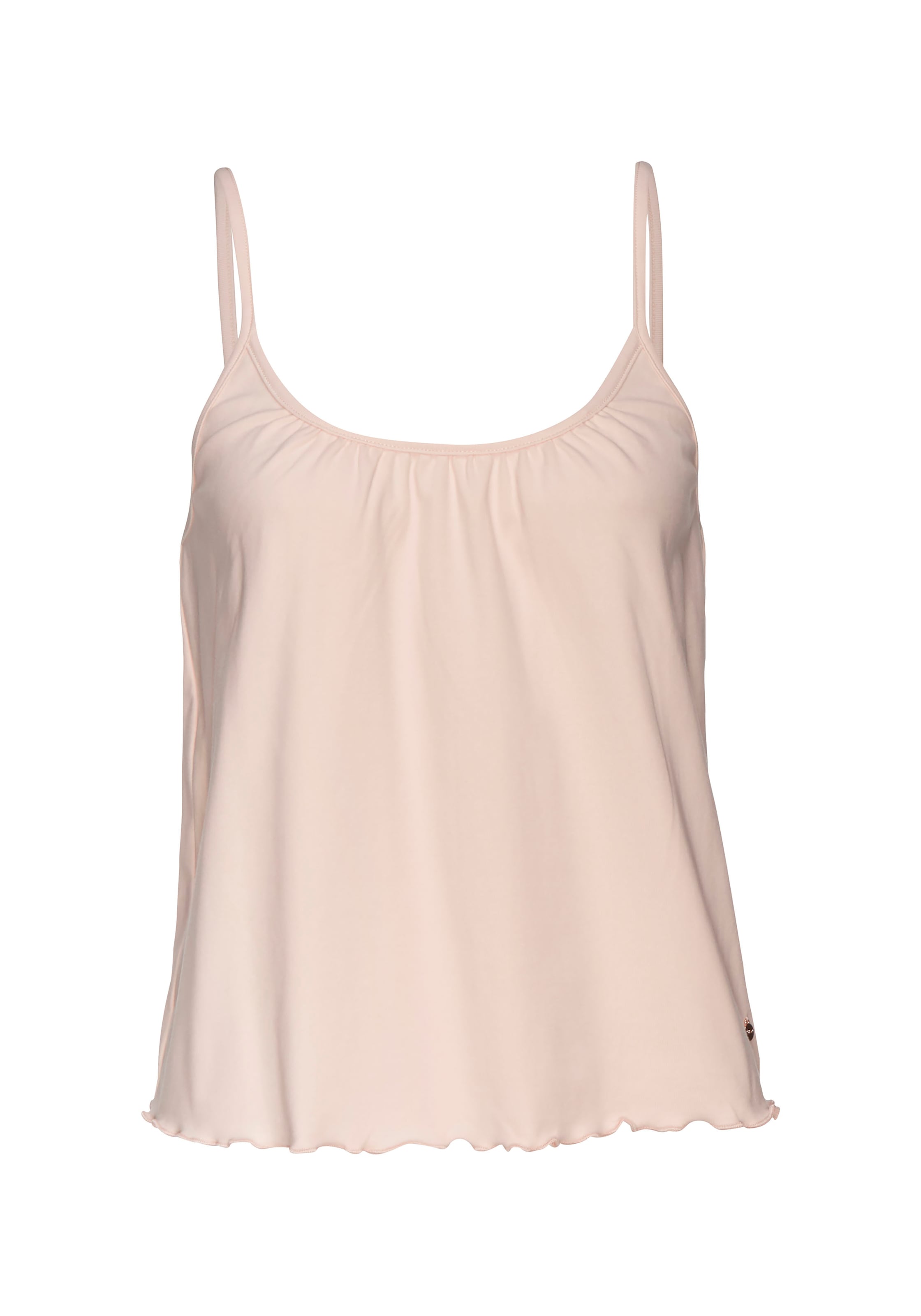 s.Oliver Ripptanktop, mit Babylocksaum