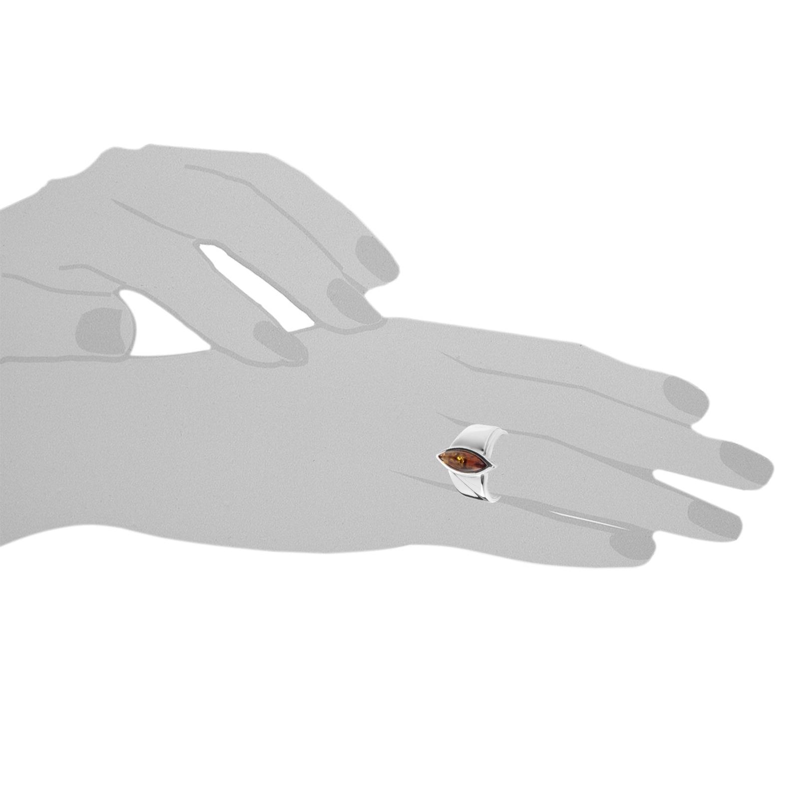 OSTSEE-SCHMUCK Fingerring »Ostsee-Schmuck Ring Ranva Ring Ranva«