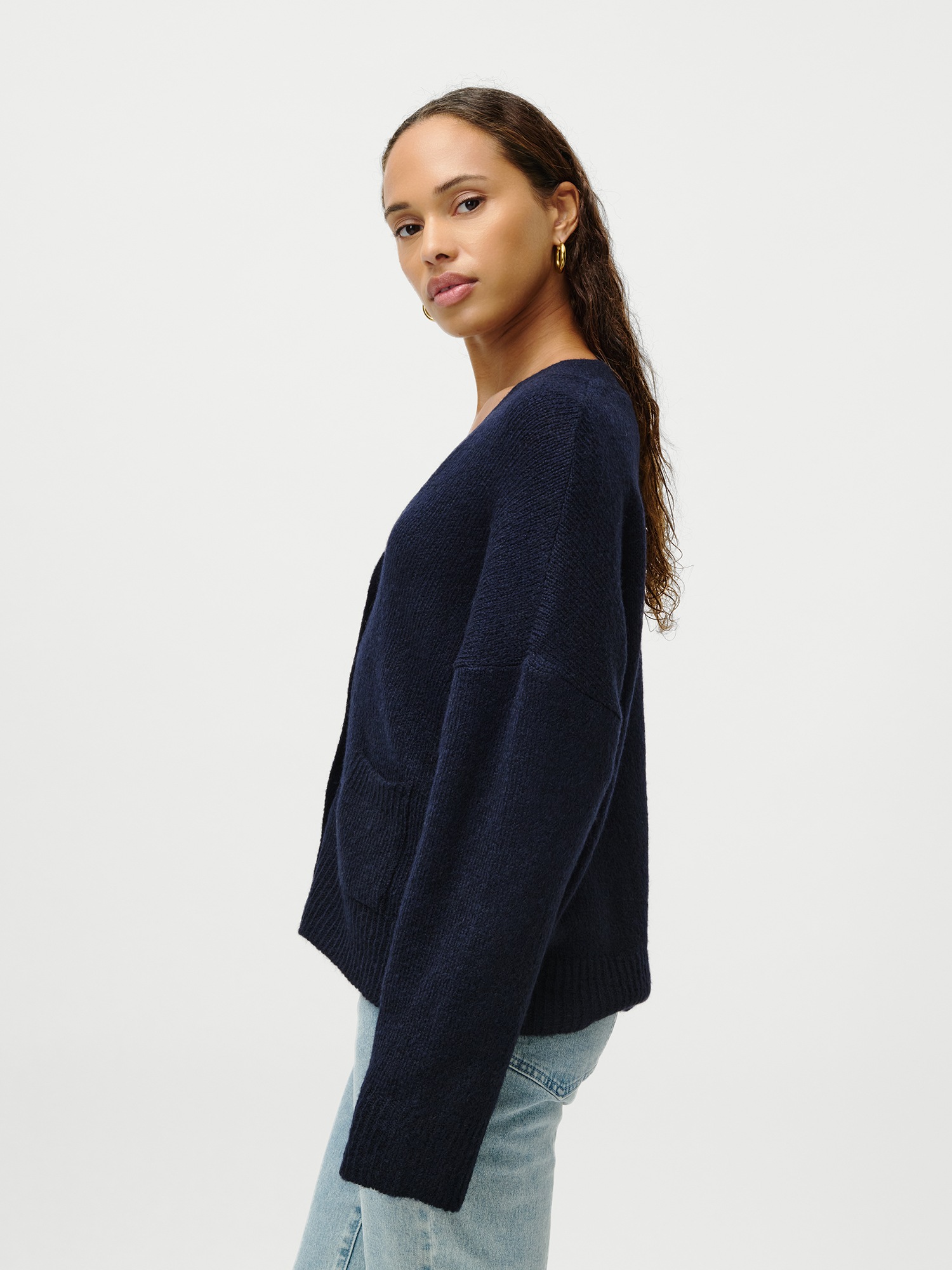 LeGer Strickjacke »Hanne, LeGer by Lena Gercke« Regular fit mit V-Ausschnitt