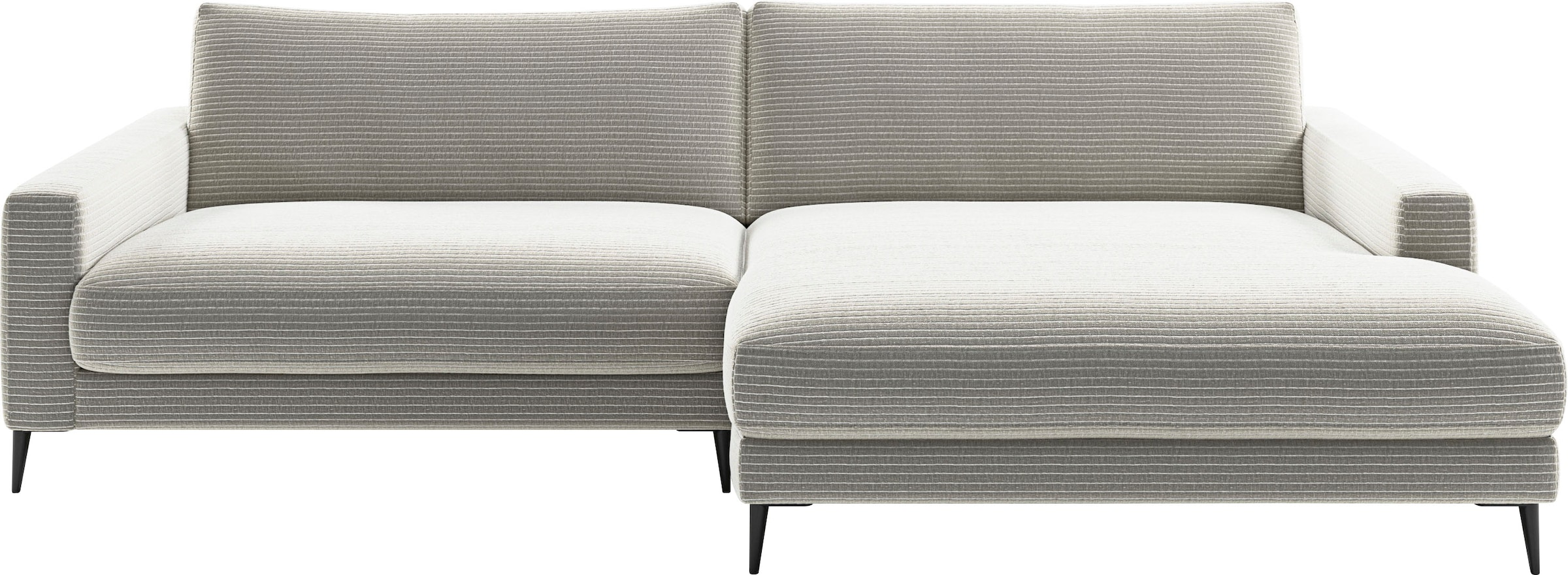 Home affaire Ecksofa »Downtown, B/T/H: 272/190/84 cm L-Form« weicher Sitzko günstig online kaufen