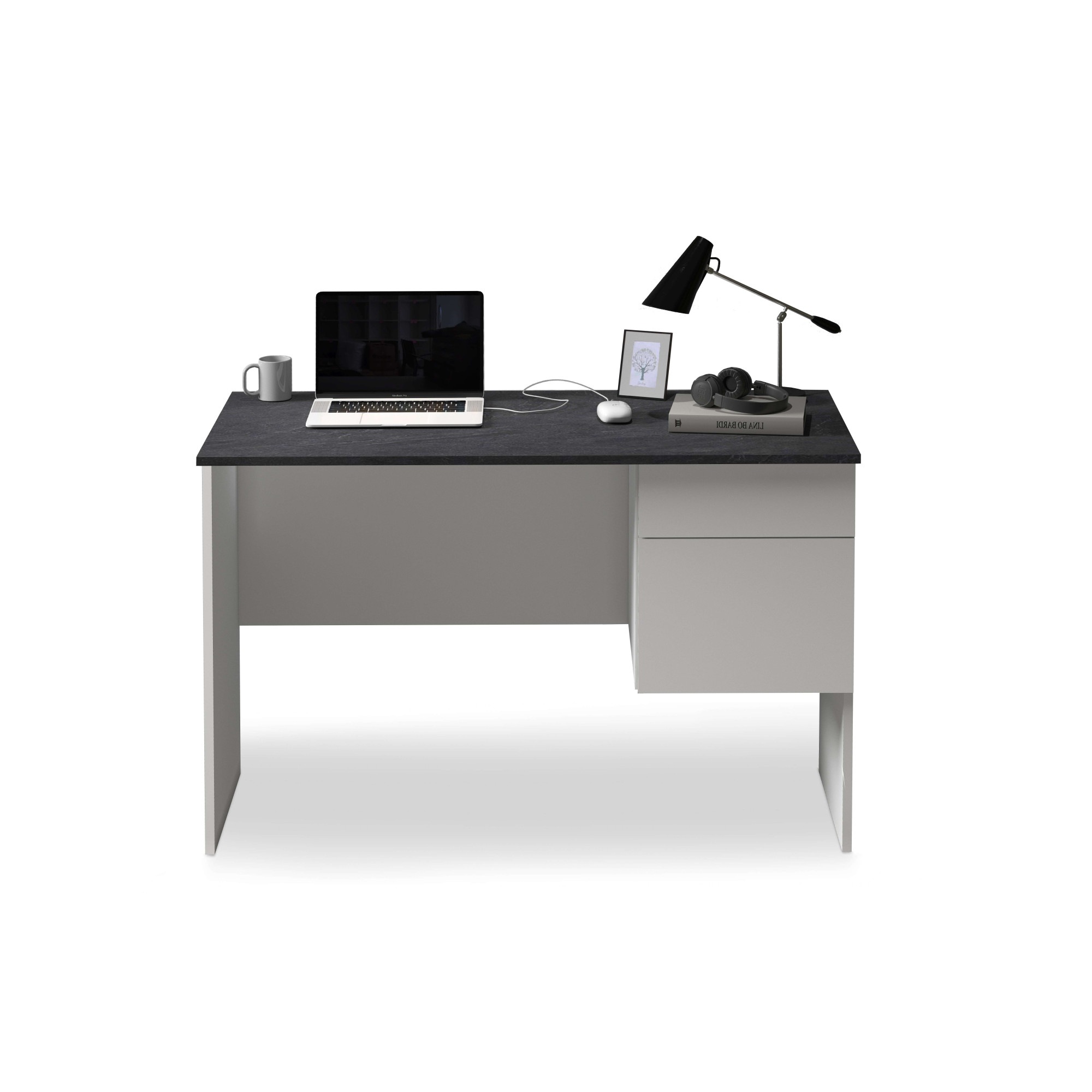 INOSIGN Schreibtisch »Sunrise, kleiner Computertisch, Bürotisch«, mit 1 Tür günstig online kaufen
