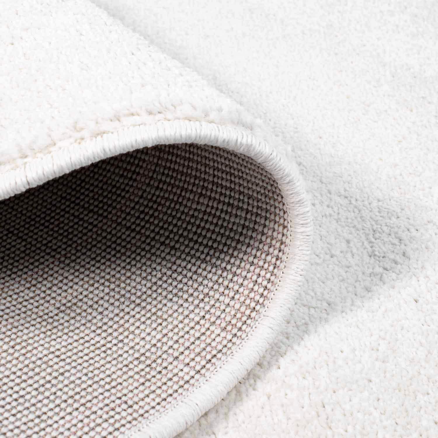 Carpet City Teppich »Moda Soft 2081« rechteckig 11 mm Höhe Kurzflor, Uni-Farben, Weicher Flor