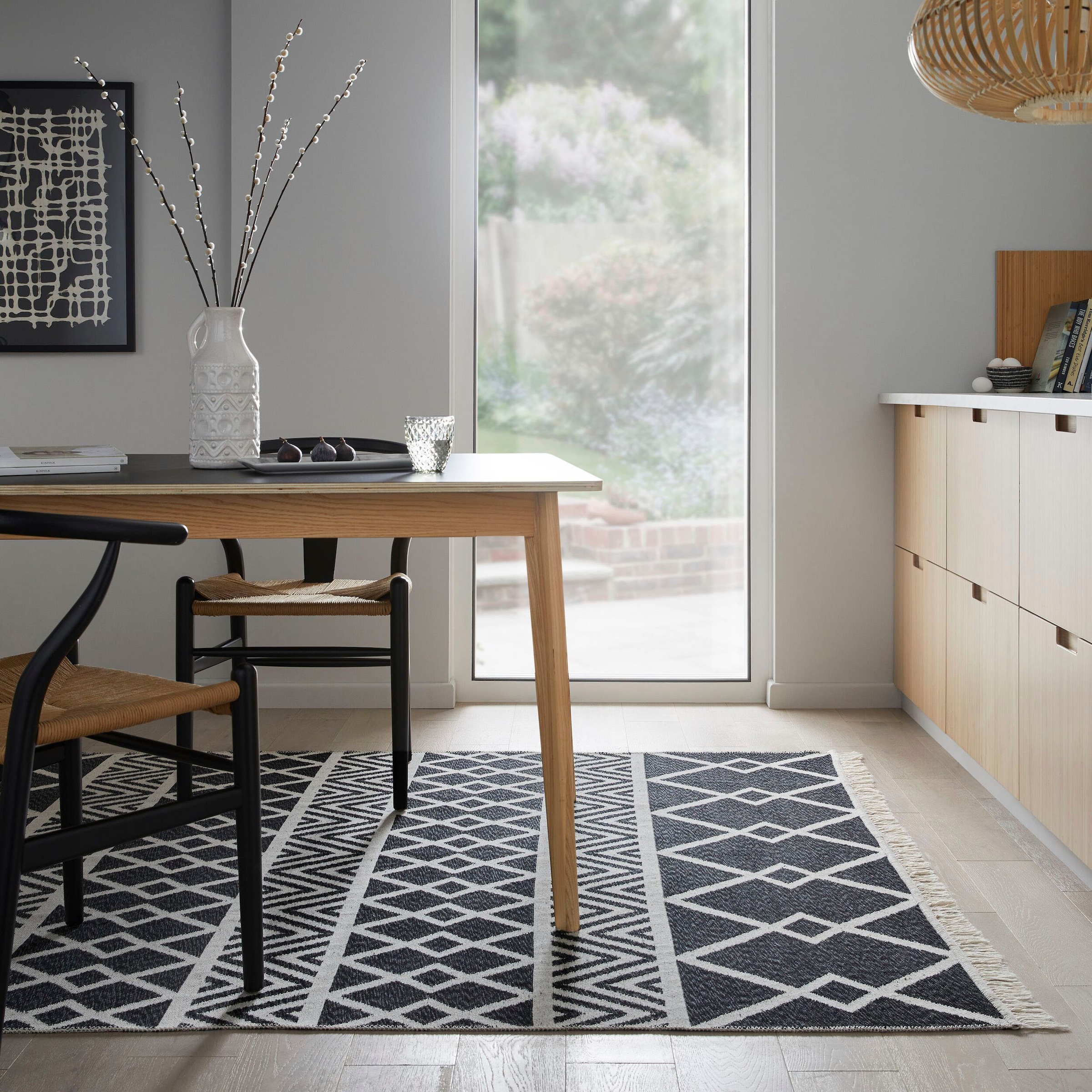 FLAIR RUGS Teppich »Teo, wendbar«, rechteckig, 2 mm Höhe, Wendeteppich aus günstig online kaufen