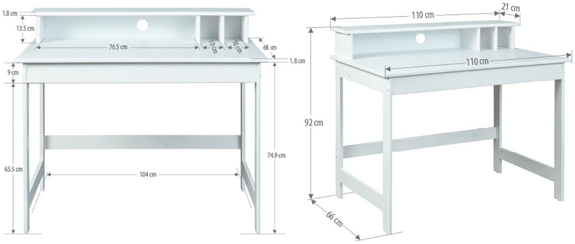 Inter Link Computertisch 1 Stk. tlg.