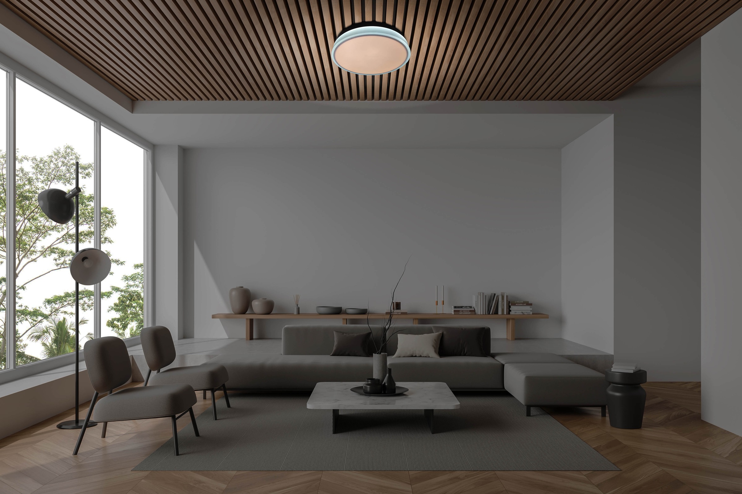 näve LED Deckenleuchte »Lola«, 1 flammig, Leuchtmittel LED-Modul   Leuchtmi günstig online kaufen