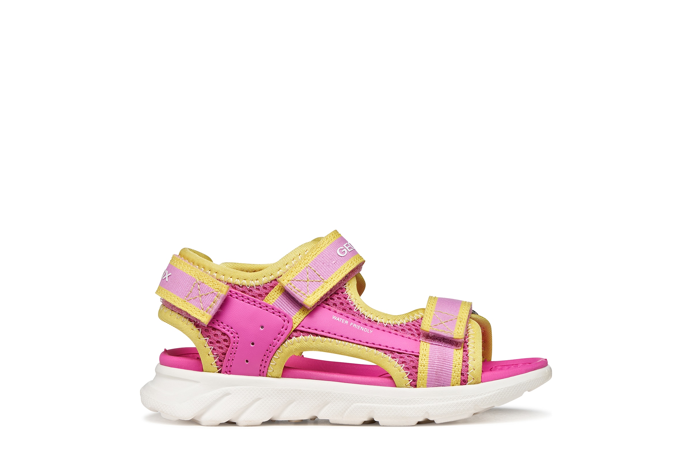 Geox Sandale »J SANDAL AIRADYUM GI«  Klettschuh mit Logo, Größenschablone zum Download