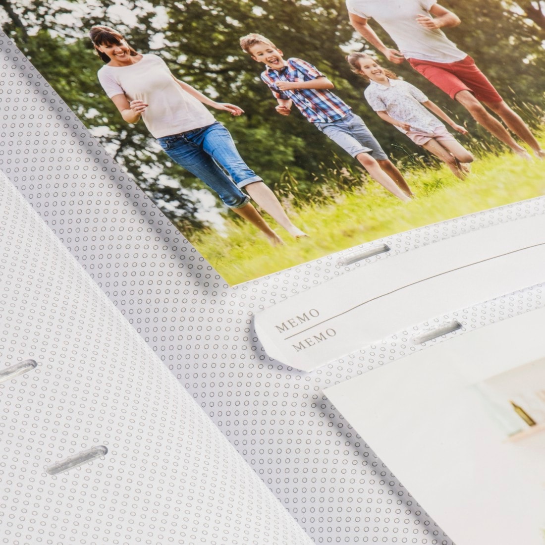 Hama Einsteck-Fotoalbum »Memo Fotoalbum 10x15 cm 200 Fotos Kunstdruck« CD Tasche, Beschriftungsstreifen