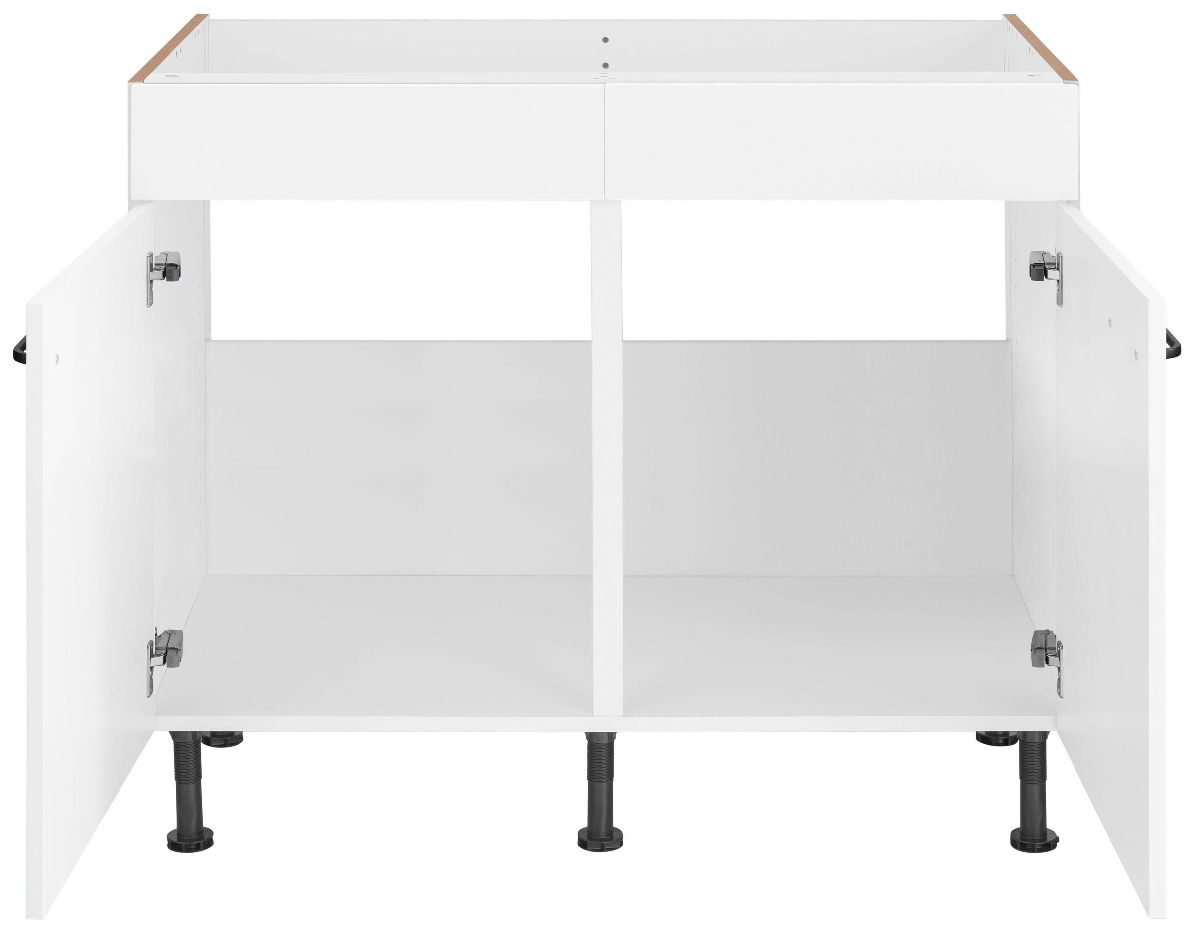 OPTIFIT Spülenschrank »Elga«, mit Soft-Close-Funktion, höhenverstellbaren Füßen, Breite 100 cm