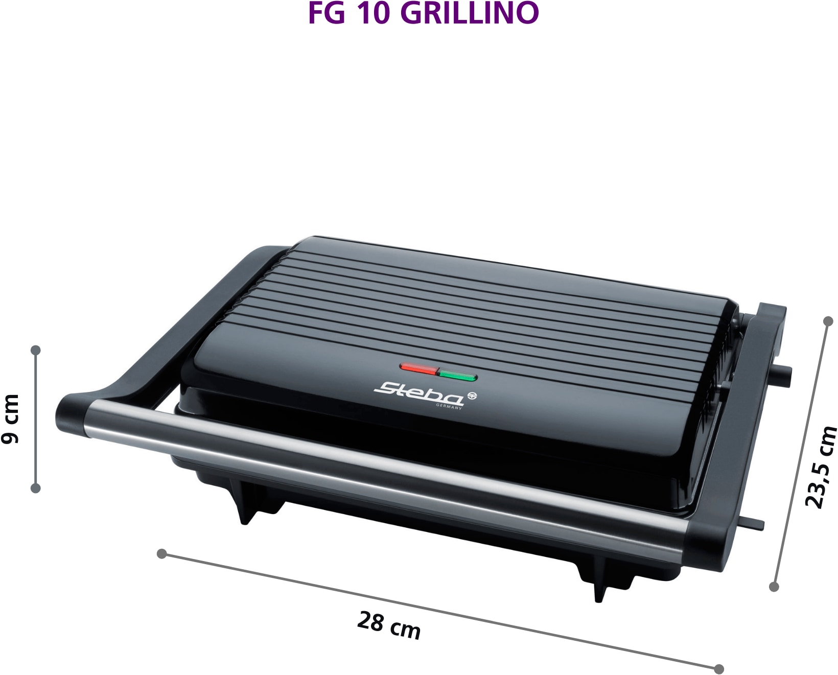 Steba Kontaktgrill »FG 10 GRILLINO« 1000 W